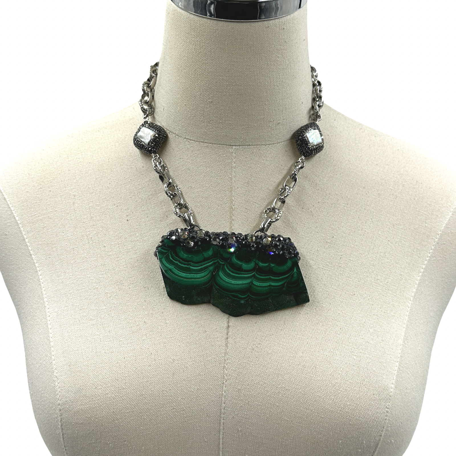 Green Vet Necklace