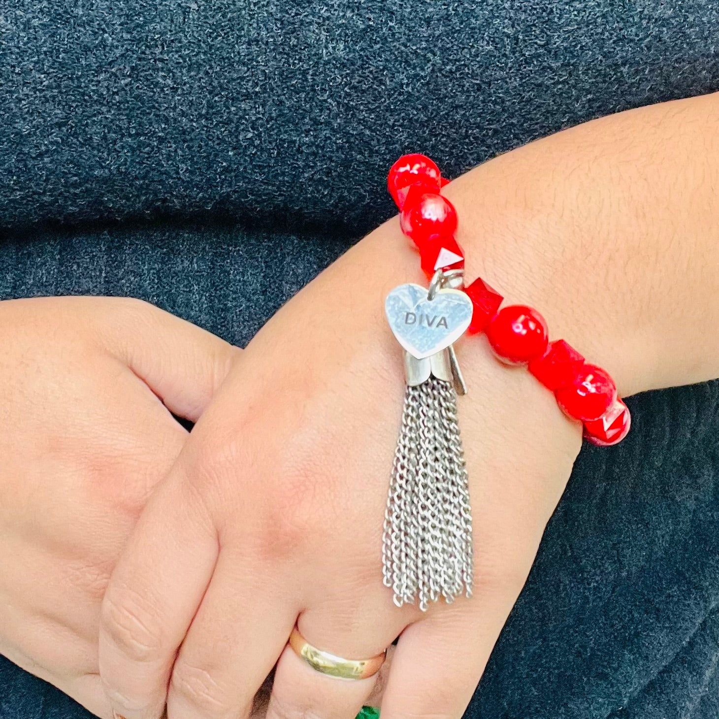 Diva Cherry Bracelet