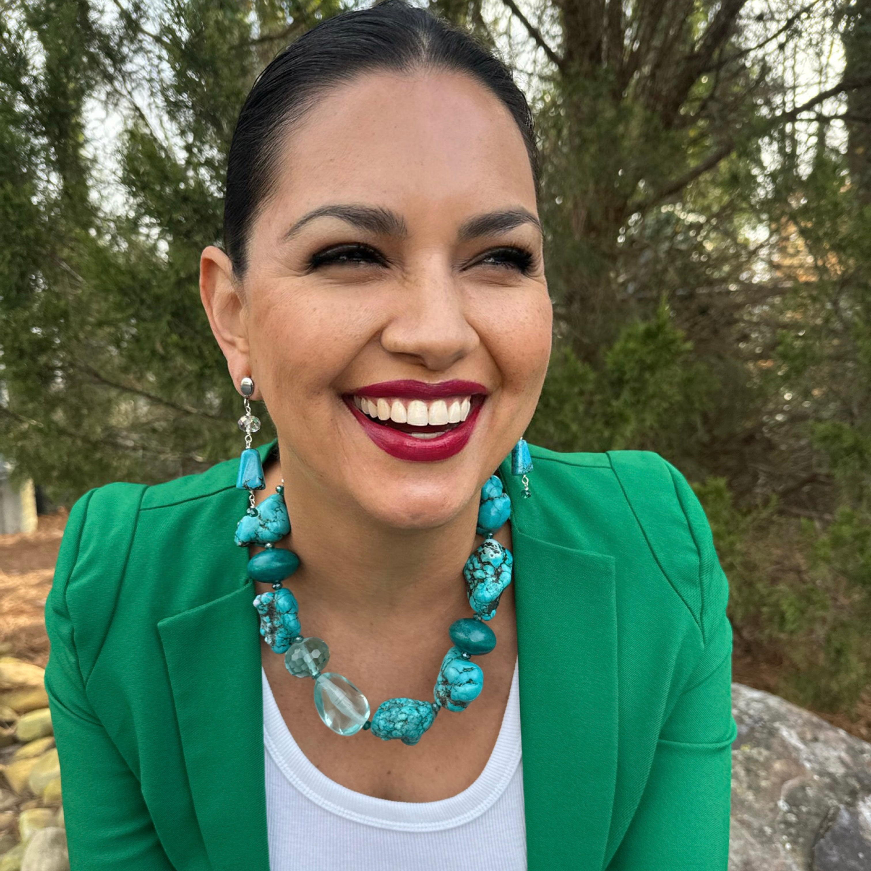 Apfel Turquoise Necklace
