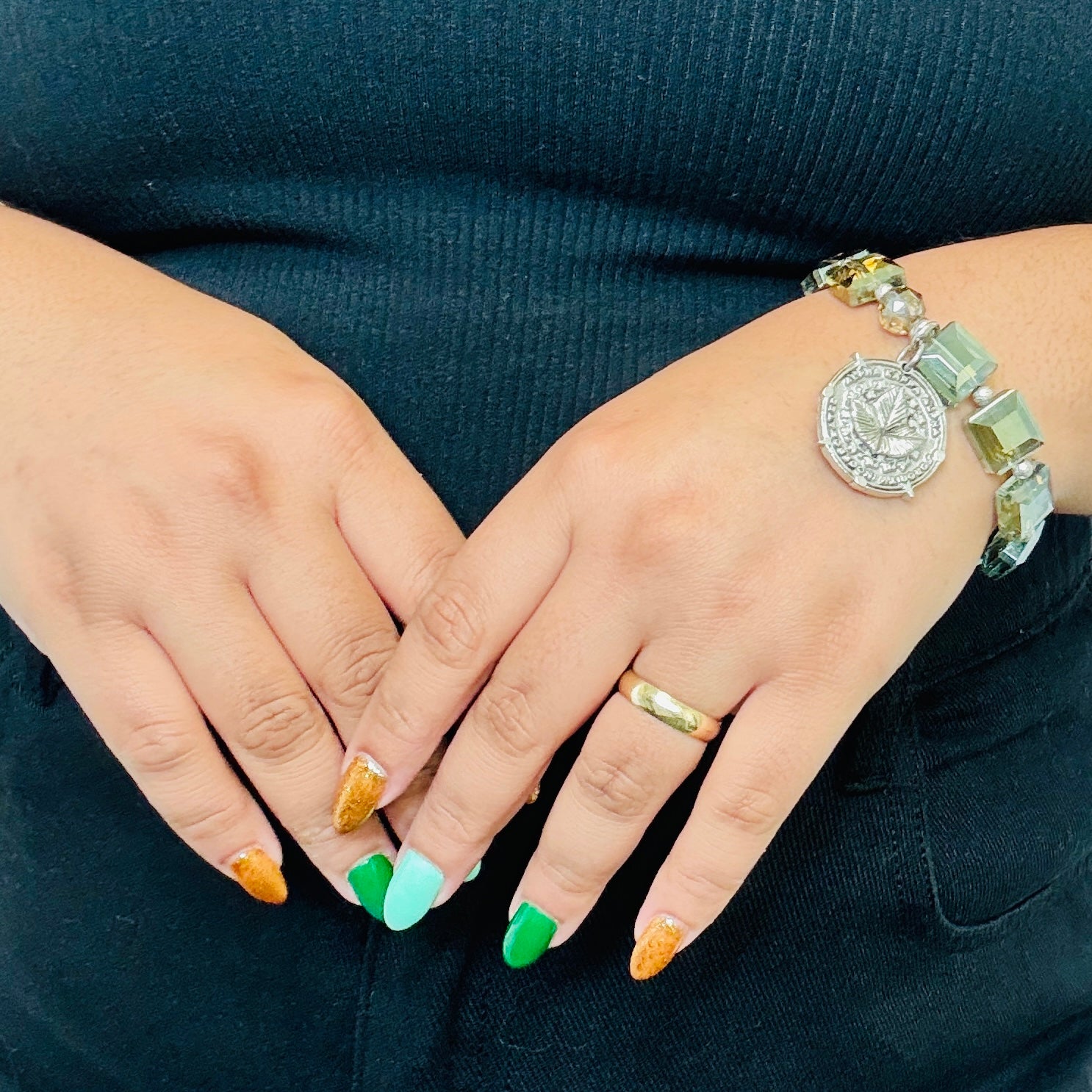 AKA Green Stream Bracelet