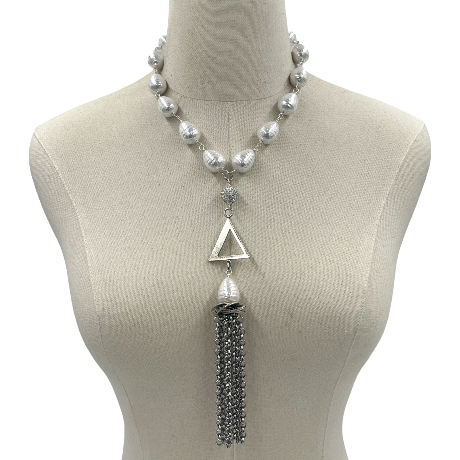 Delta Tides Tassel Necklace