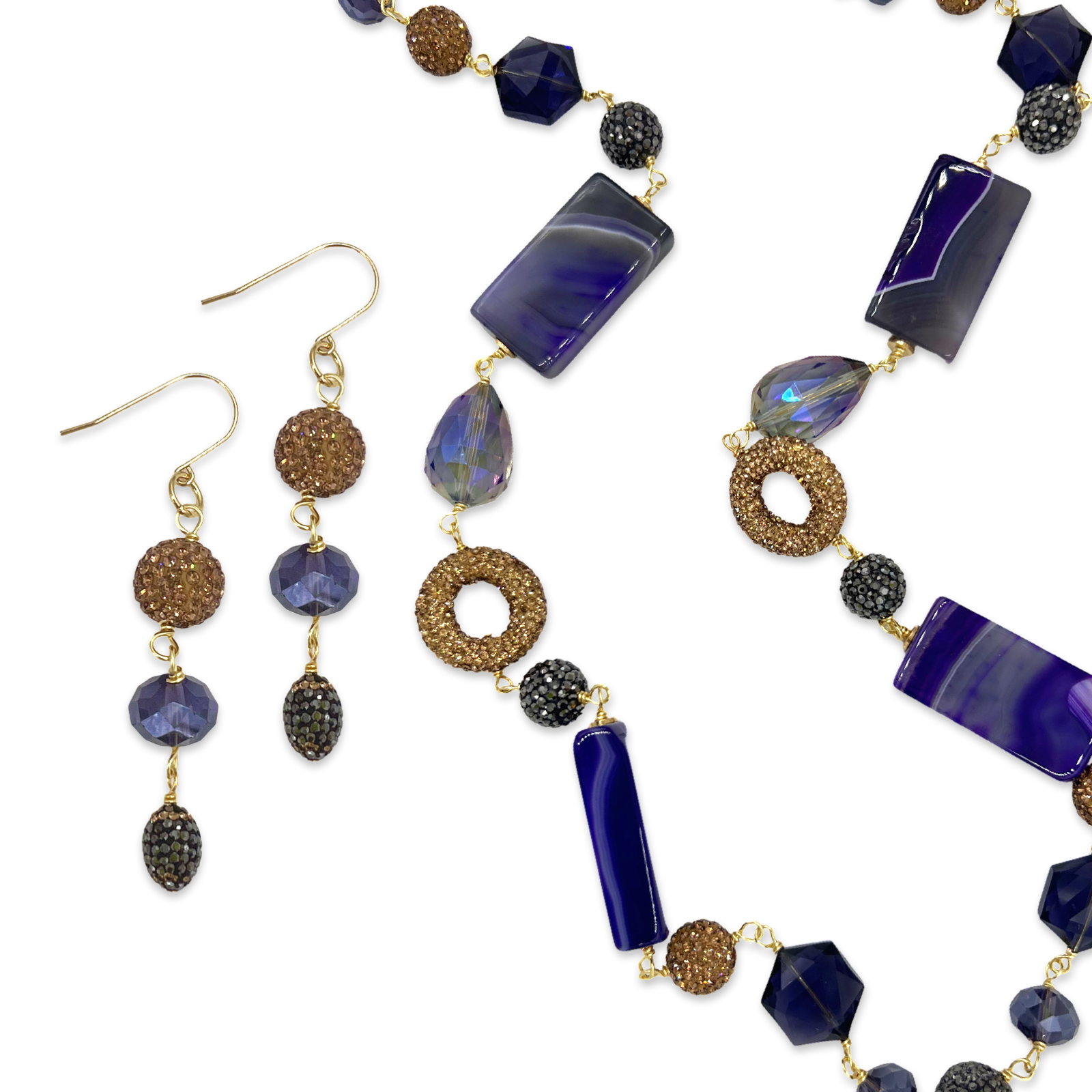 Purple Ranch Necklace
