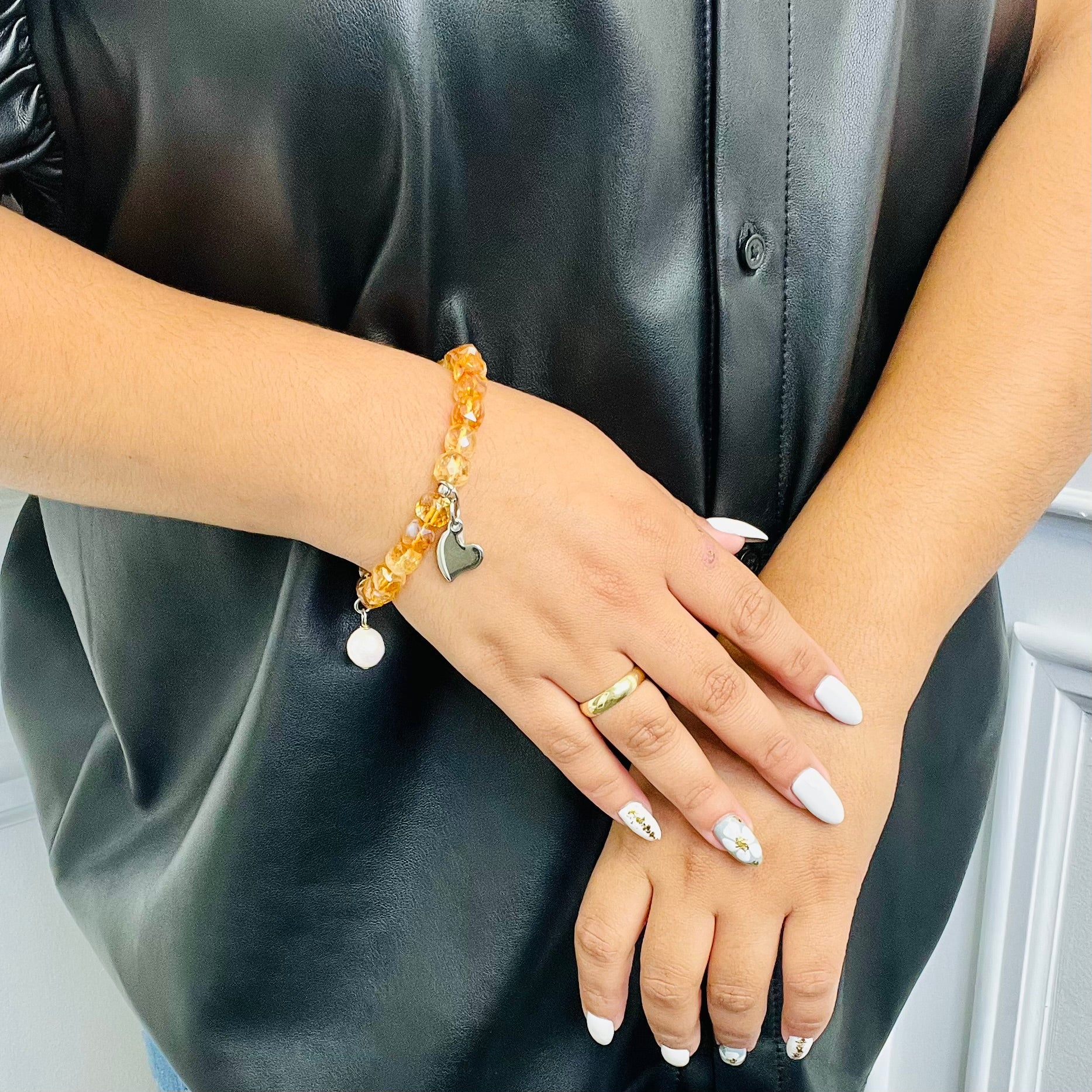 Citrine Yellow Bracelet