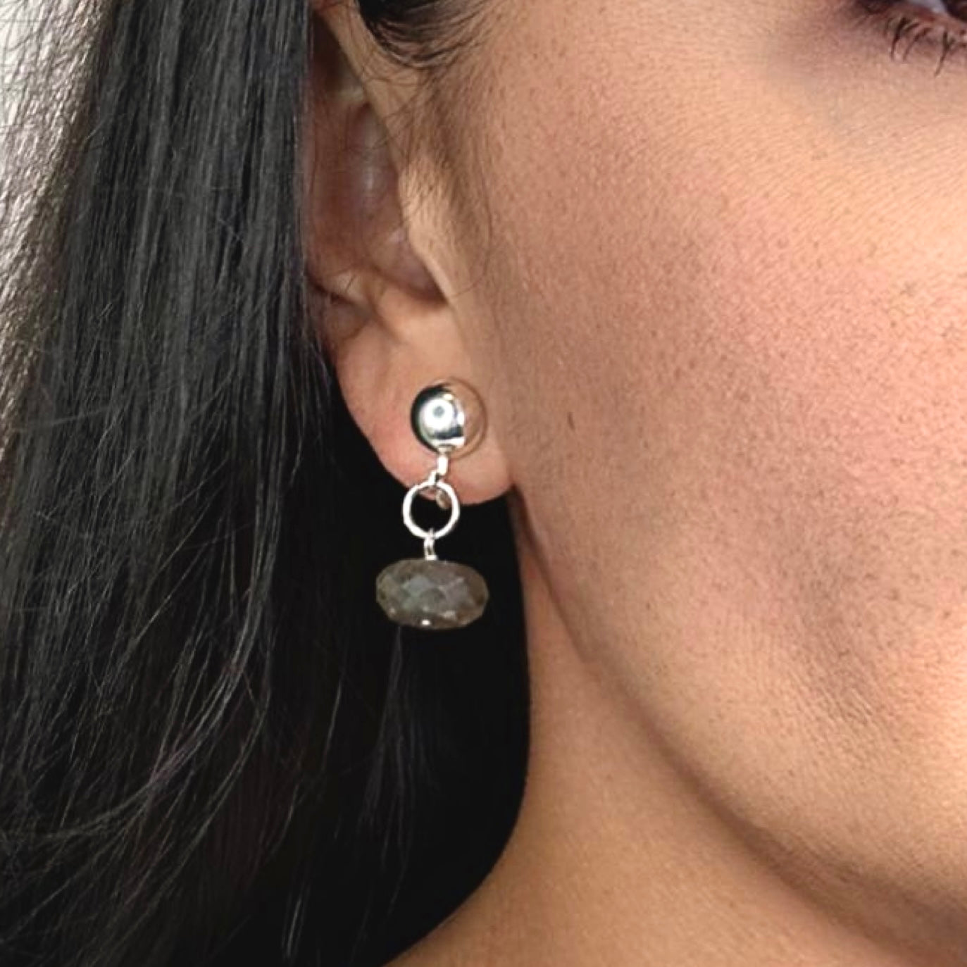 Lab Story Earring