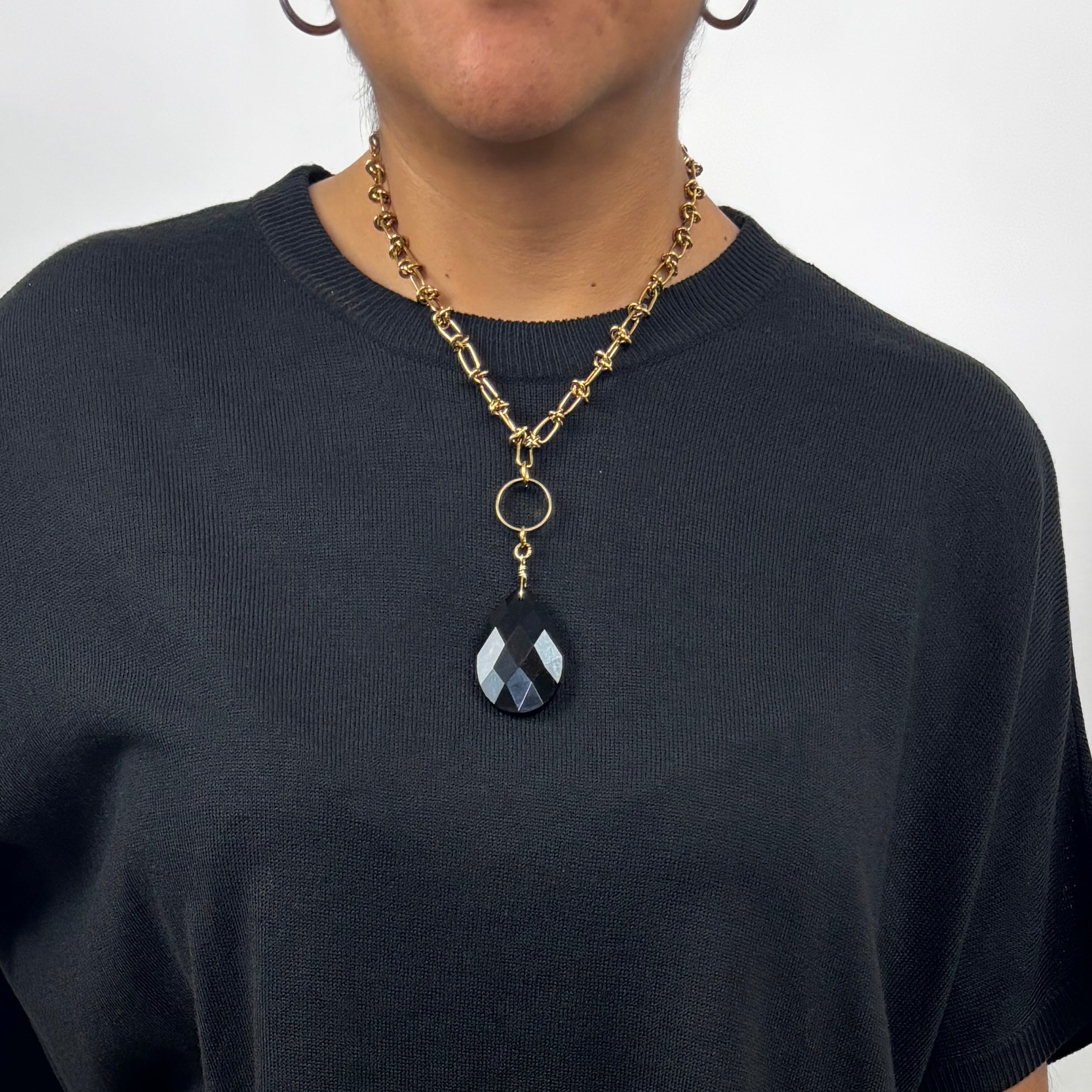 Labor Black Brite Necklace