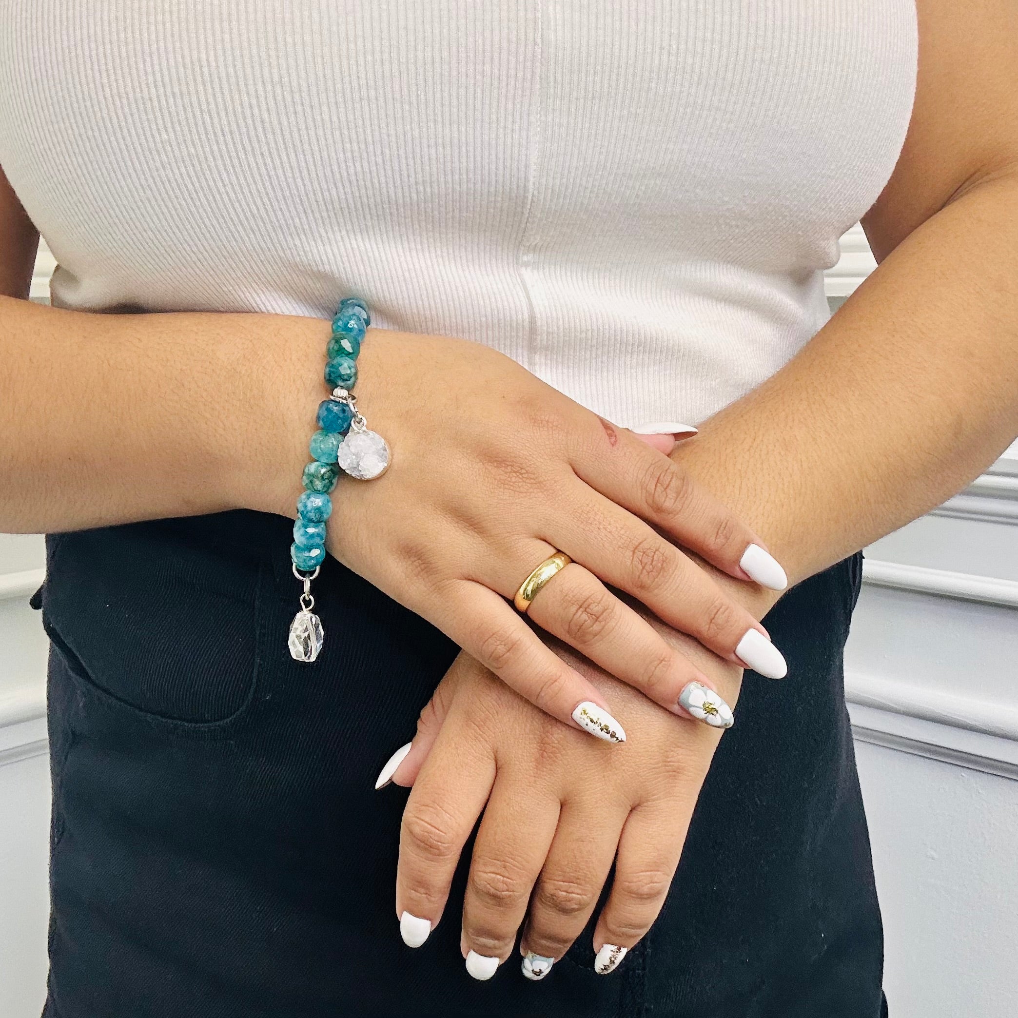 Teal Beale Street Bracelet