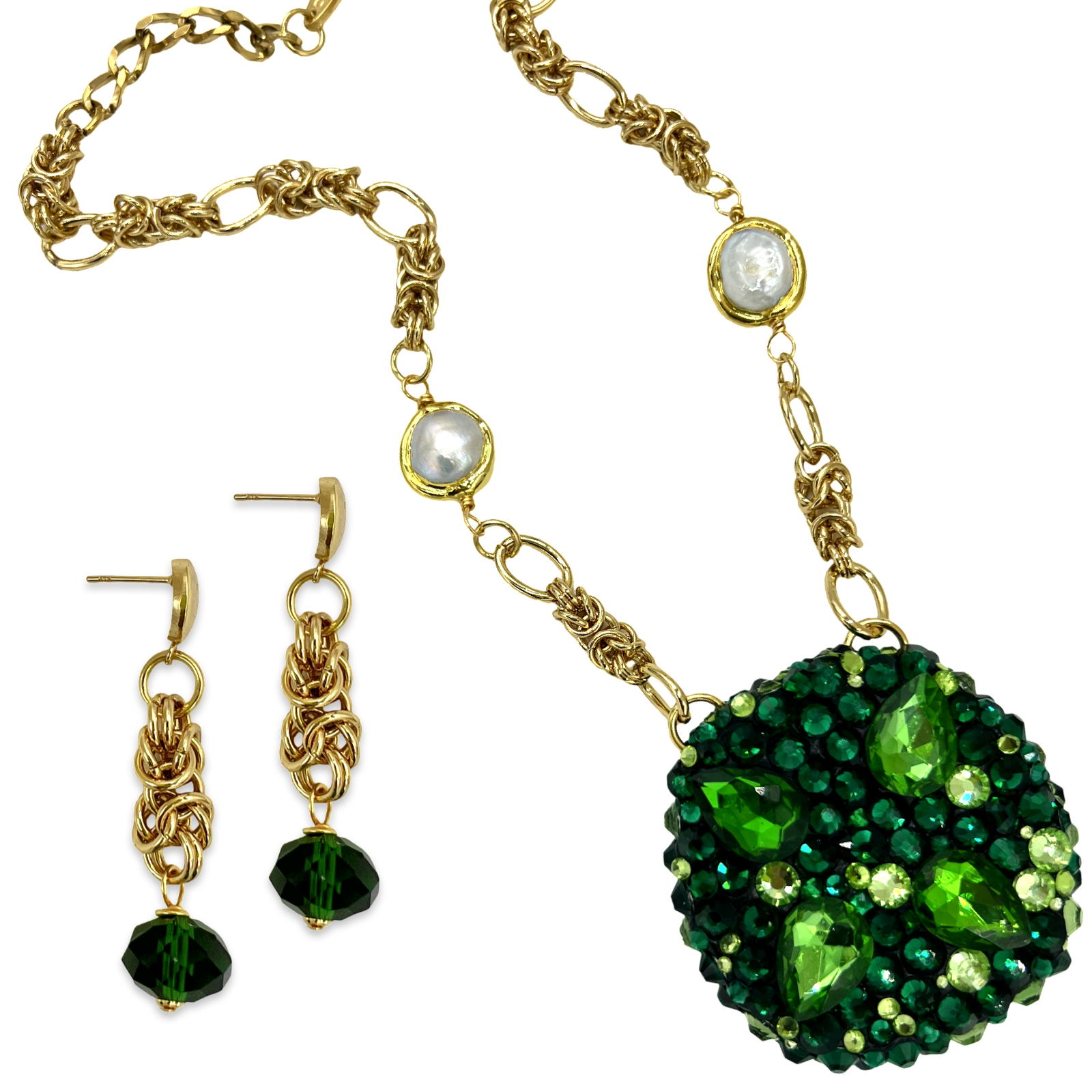 Links Book Bling Necklace