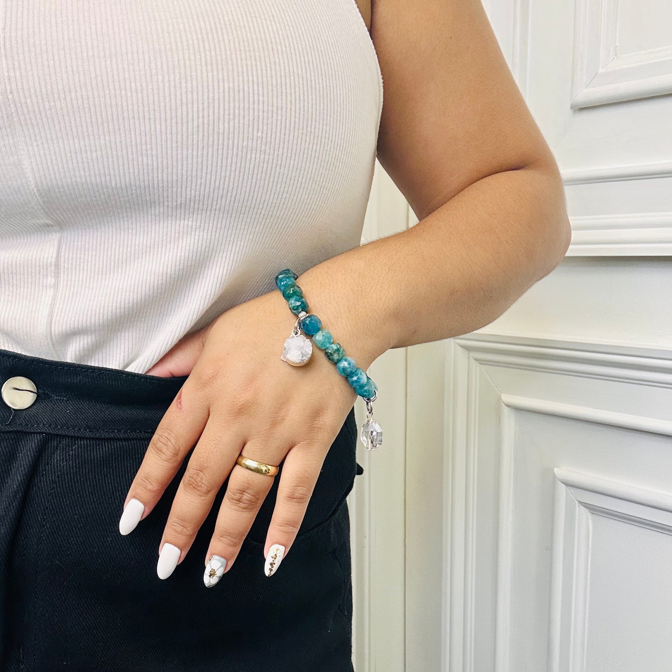Teal Beale Street Bracelet