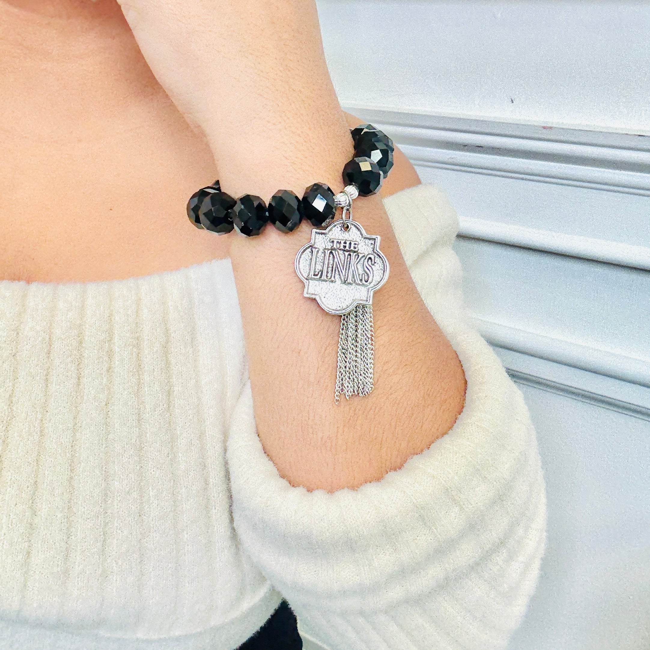 Links Black Casper Bracelet