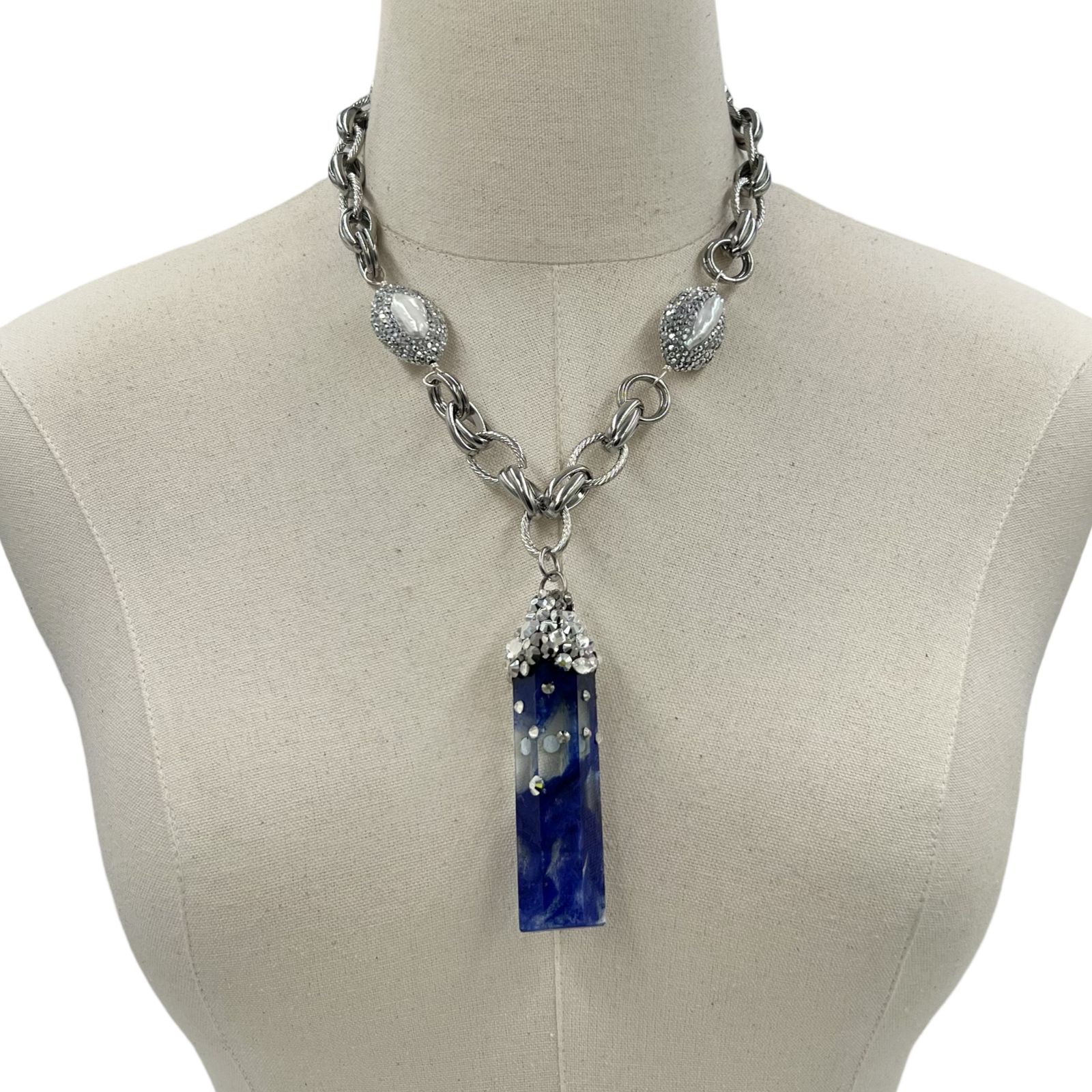Blue Light Sky Necklace