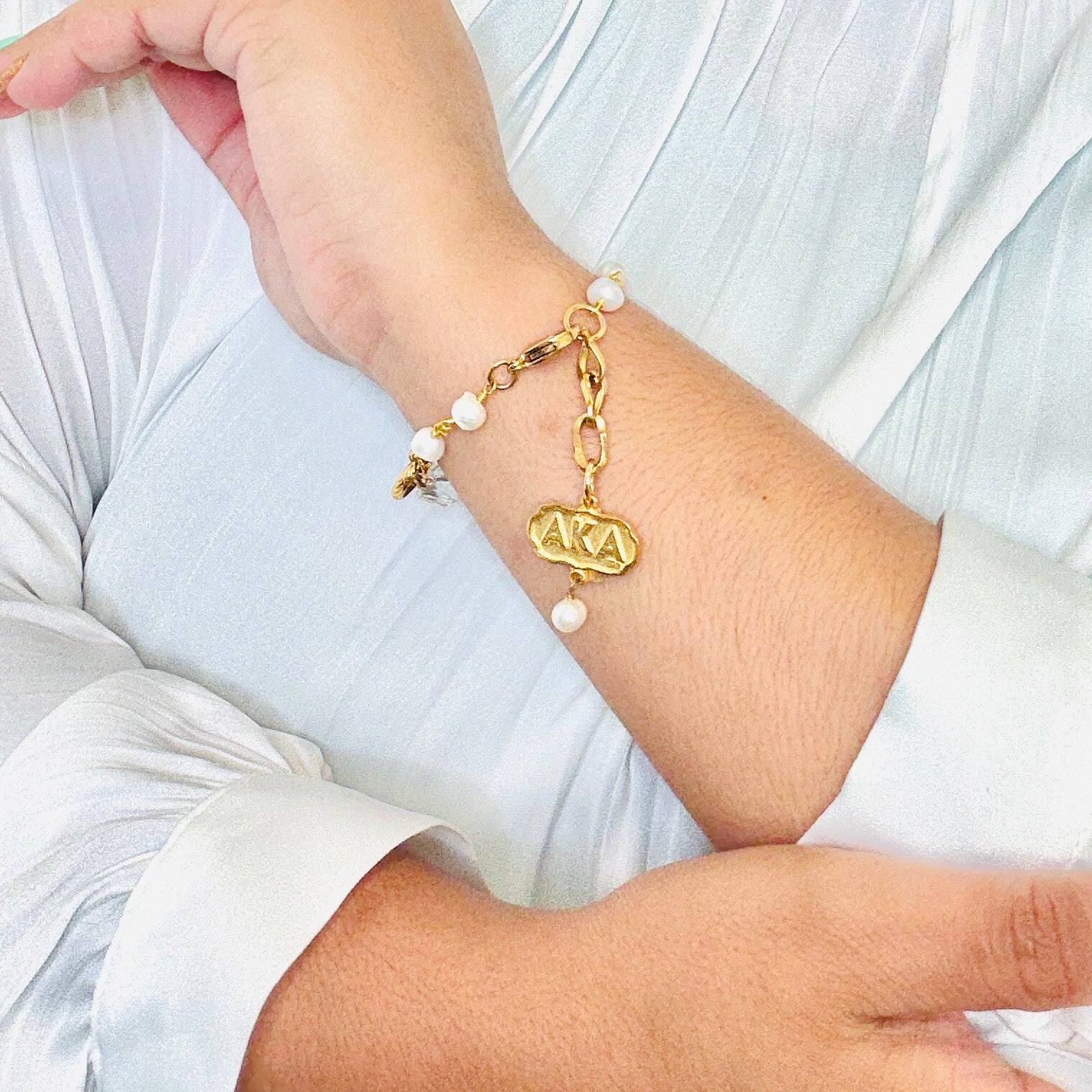 AKA Madrid Pearl Bracelet