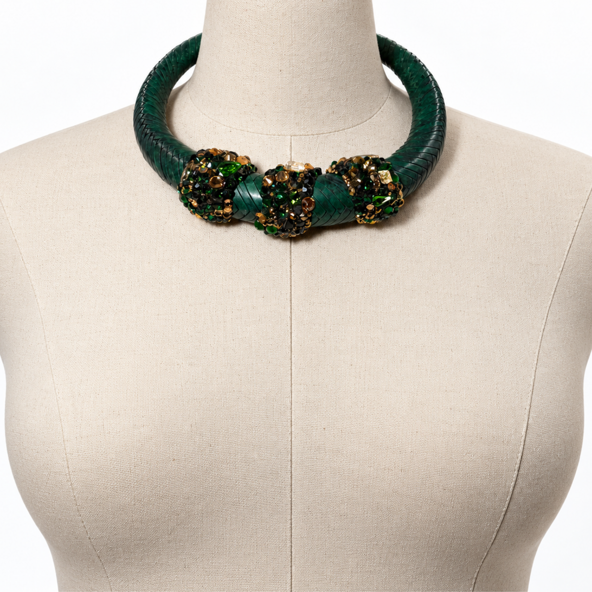 Woven Gems Necklace