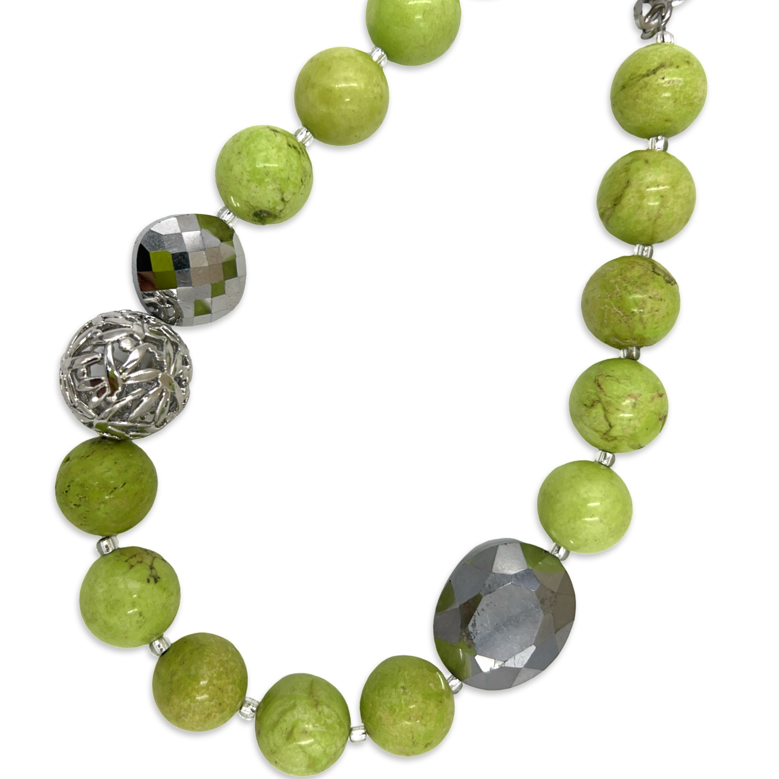 Eton Green Turq Necklace
