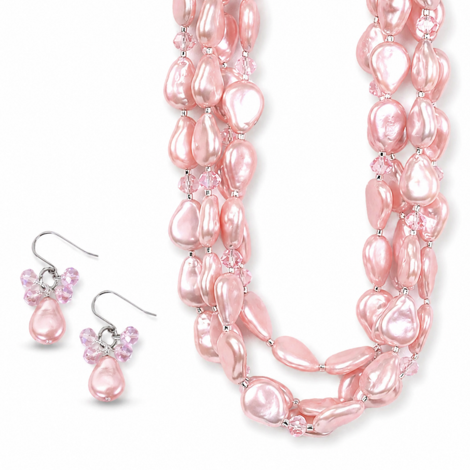 Pink Shallow Necklace