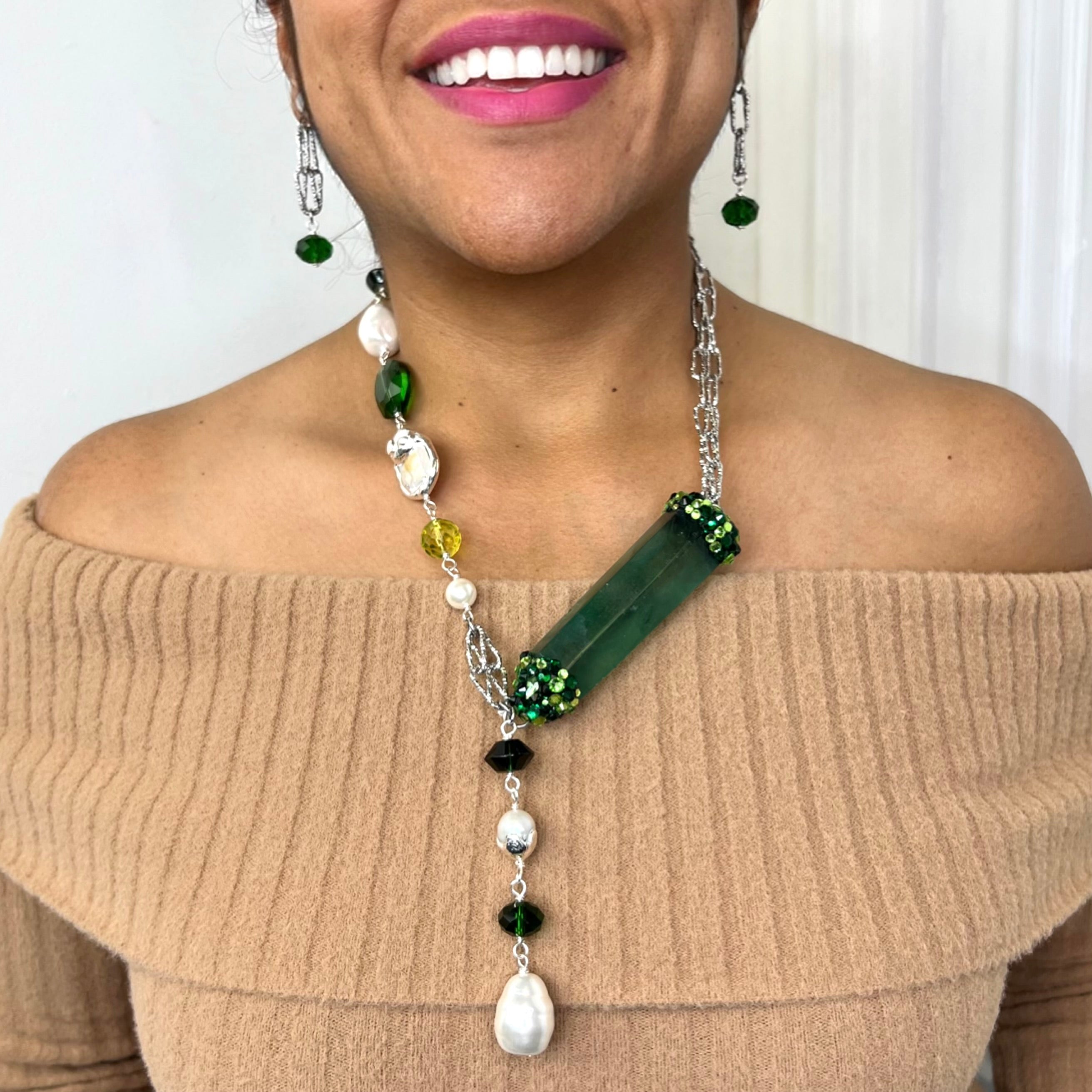 Green Gamble Necklace