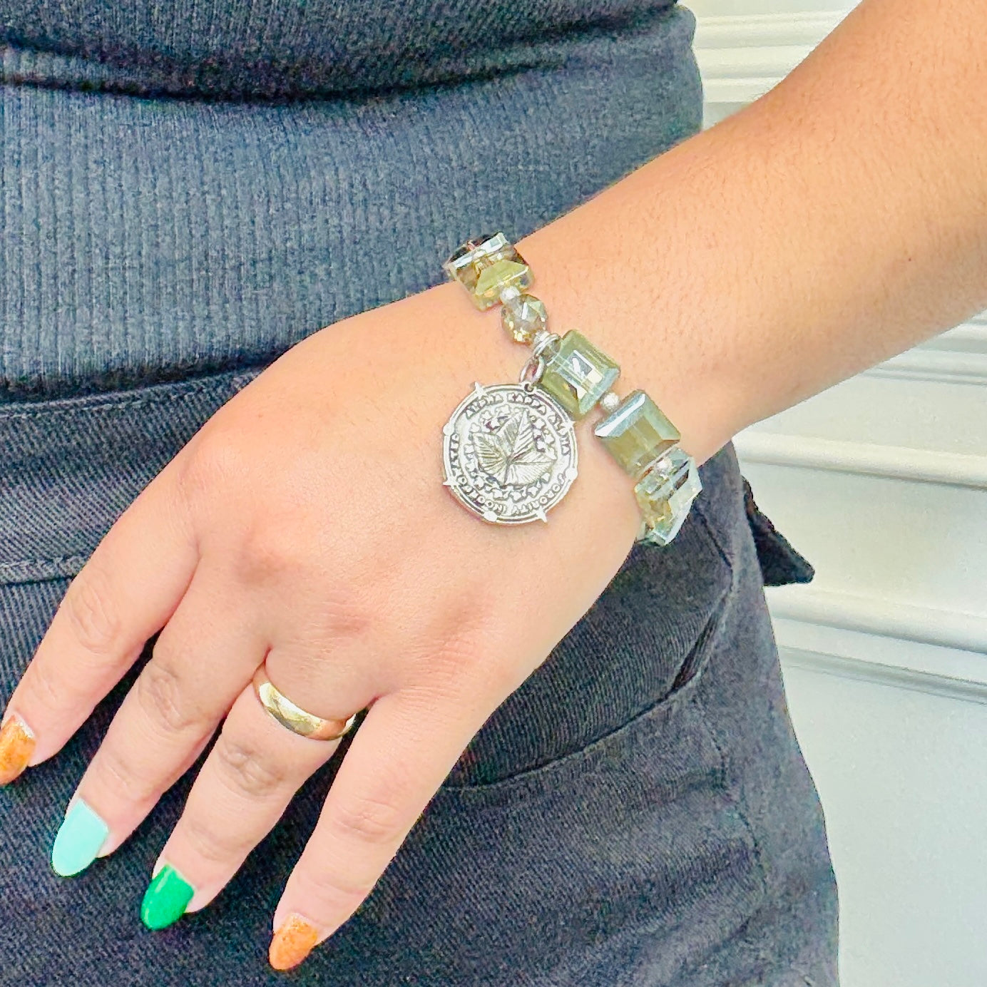 AKA Green Stream Bracelet