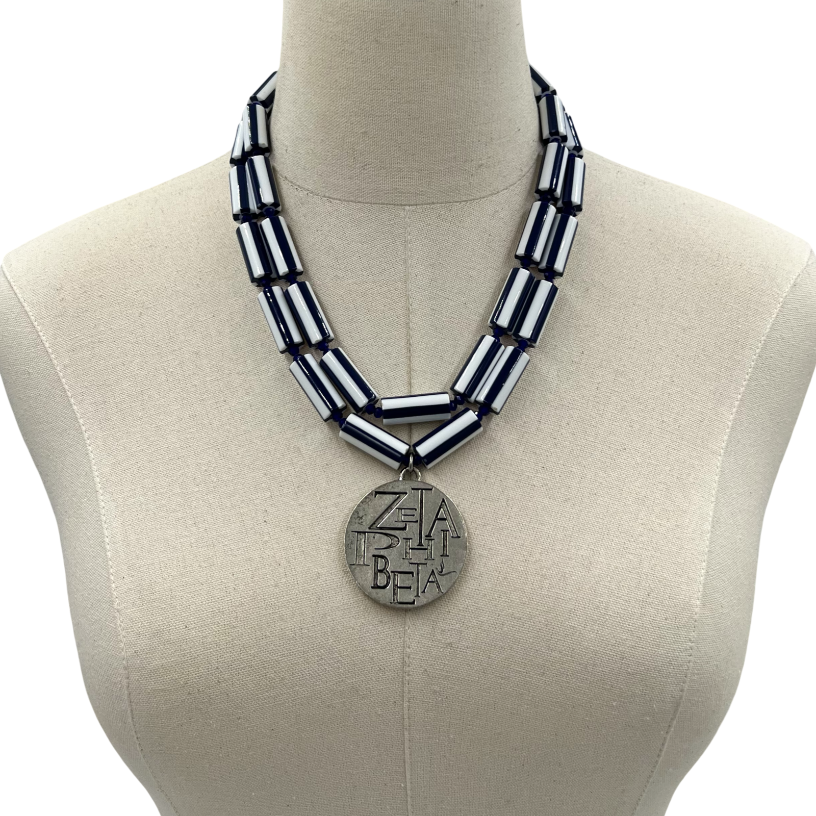 Zeta Stripe Necklace