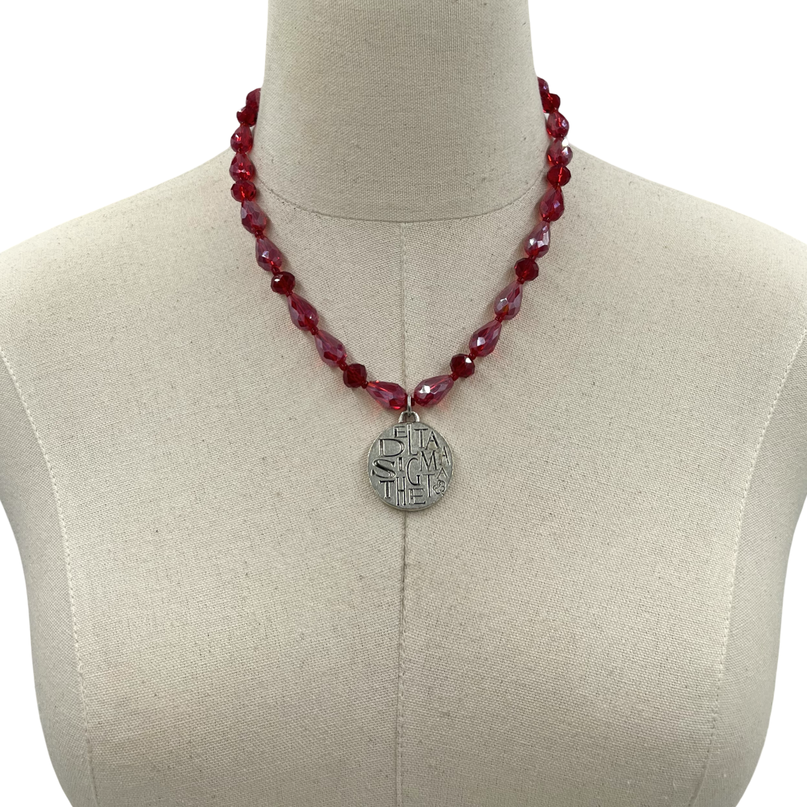 Delta Red Pop Necklace