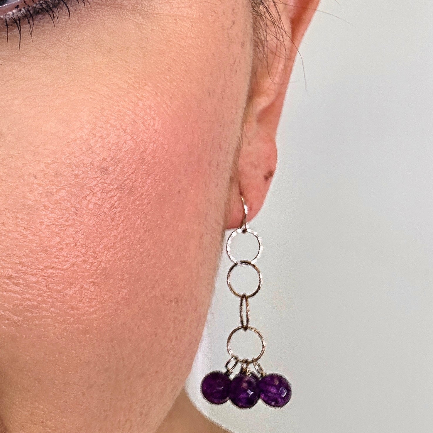 Francesca Violet Antigua Earring