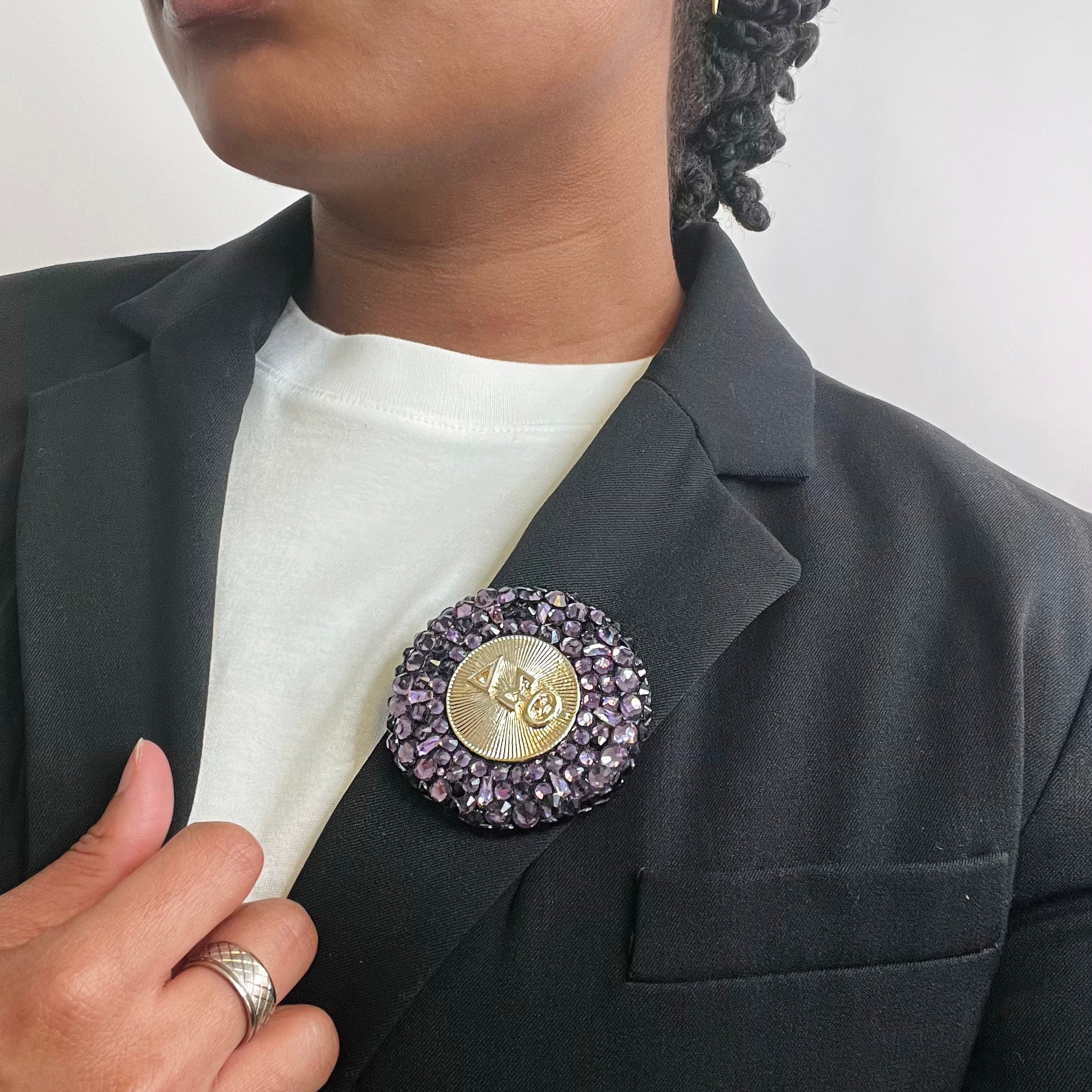 Delta Diva Pin Brooch