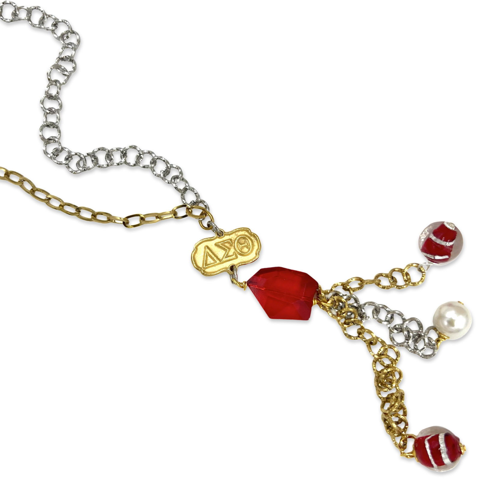 Delta Twin-Tone Necklace