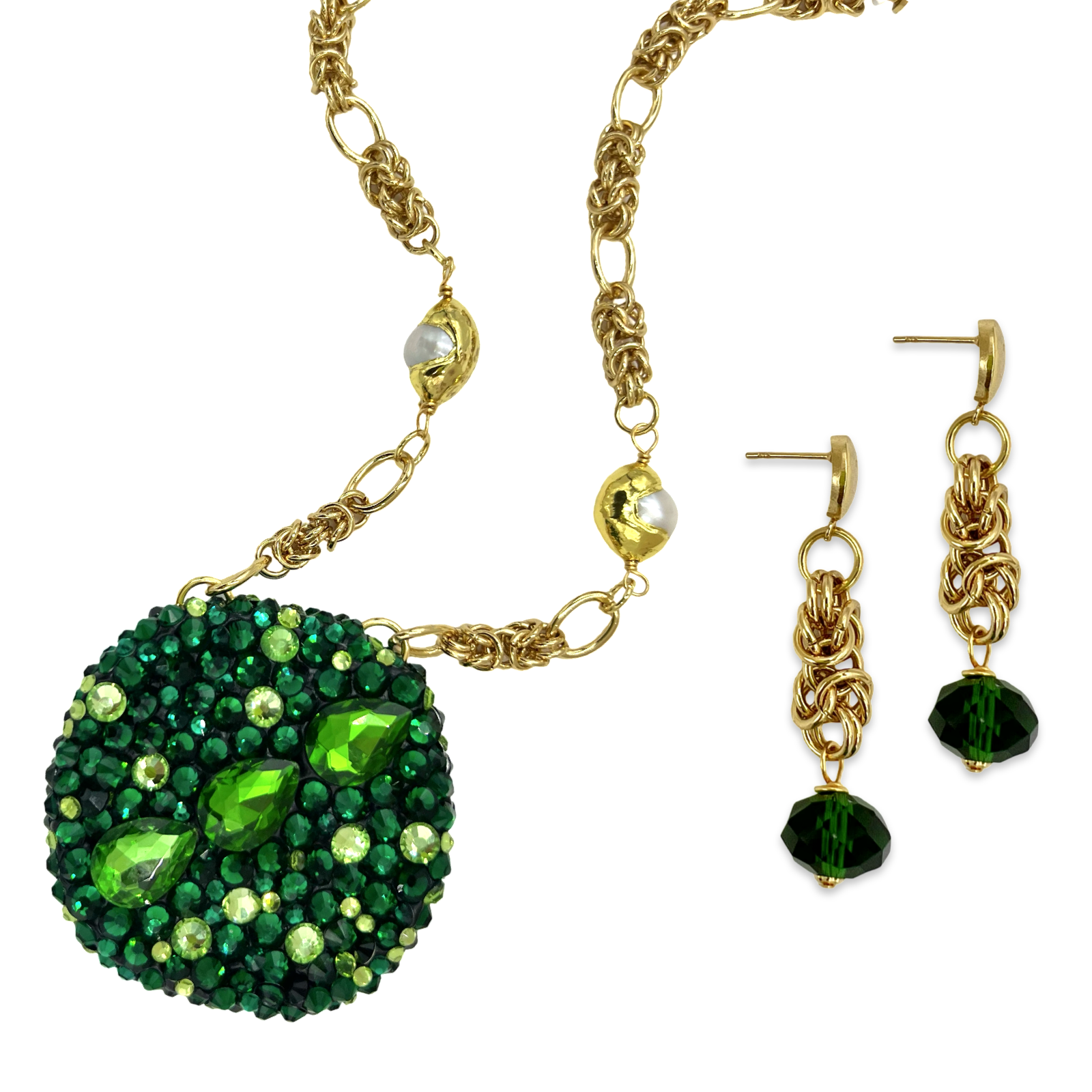 Links Book Bling Necklace