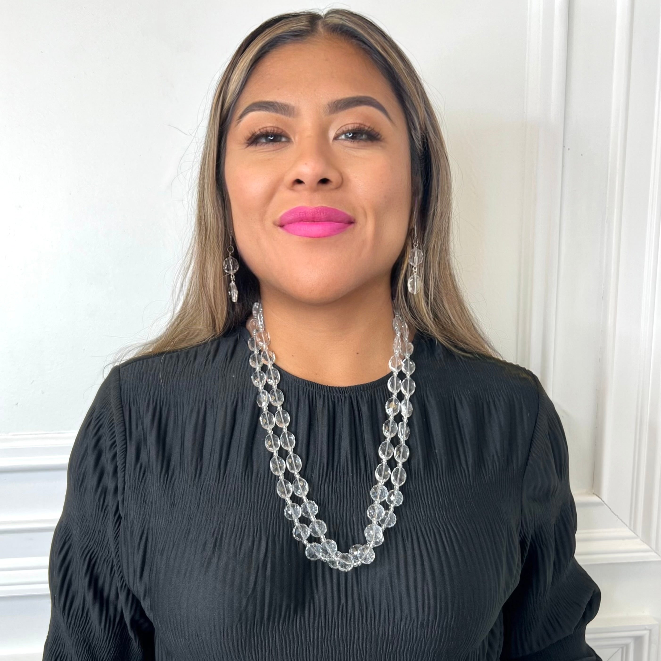 Silvery Glint Necklace