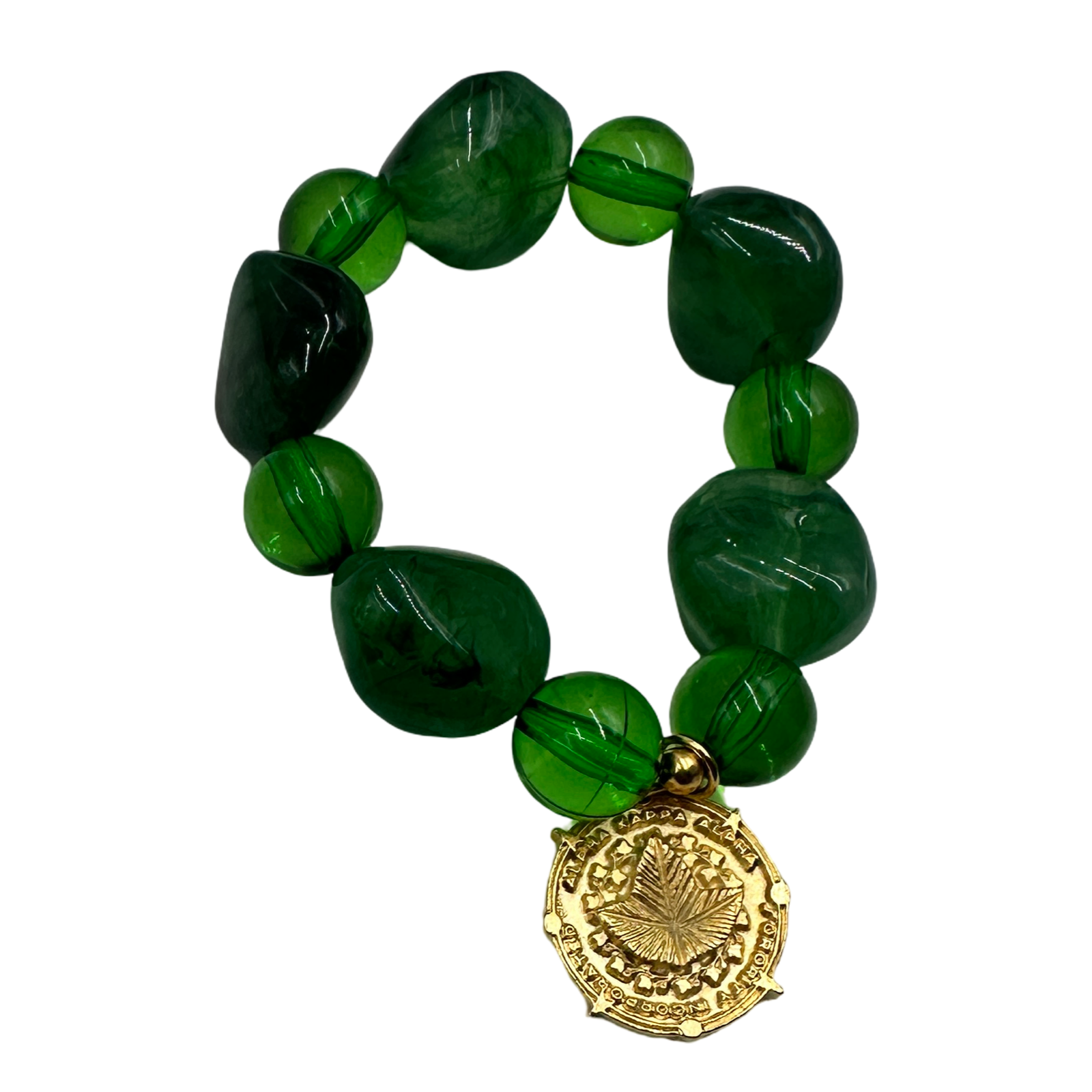 AKA Green Flamingo Bracelet