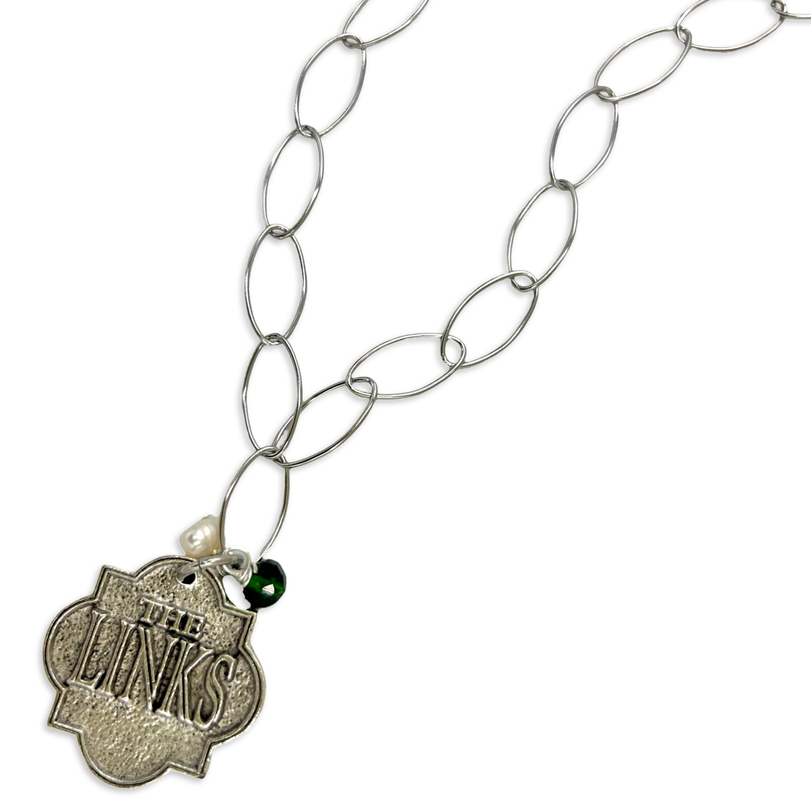 Links Oval Essence Necklace