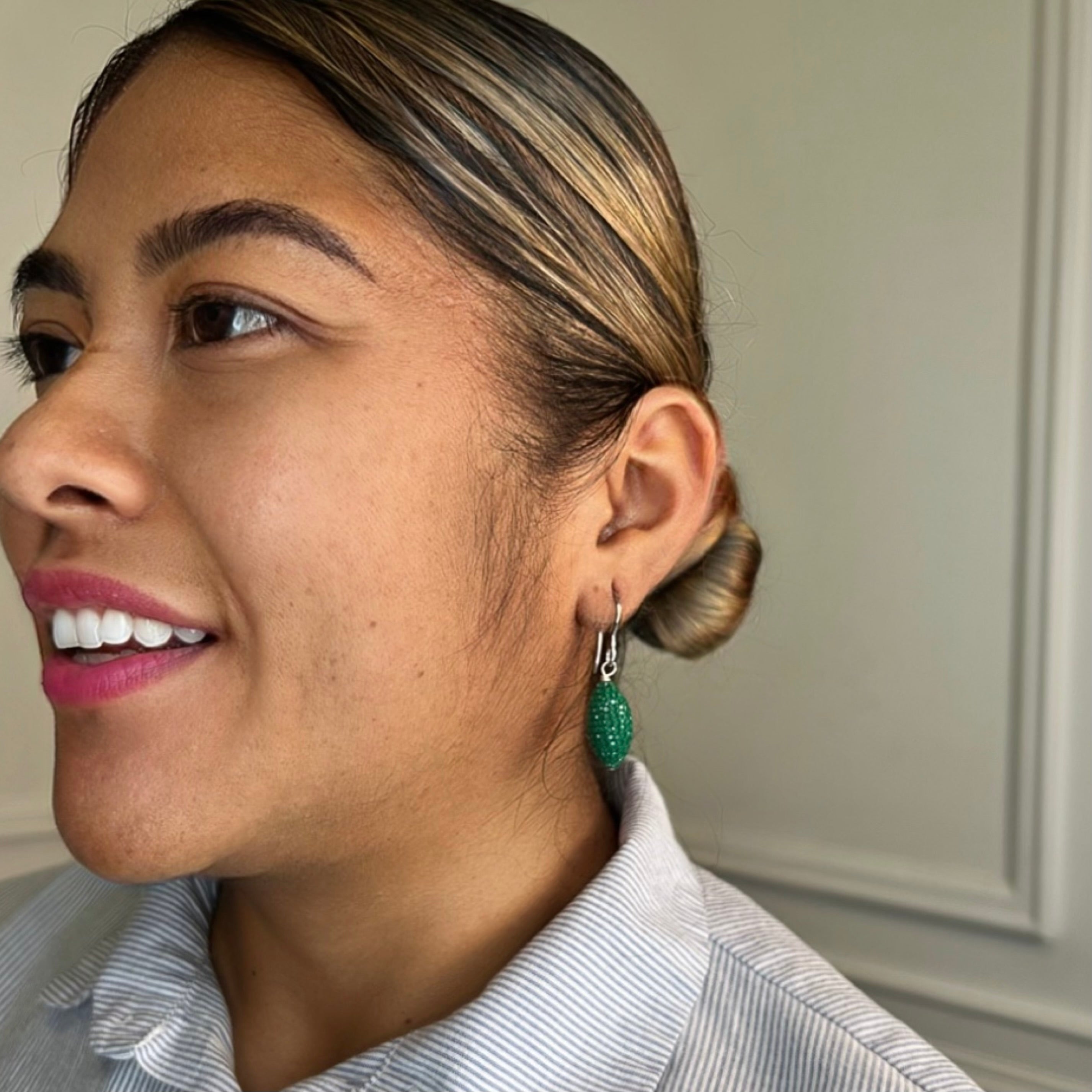 Green Gate Earring