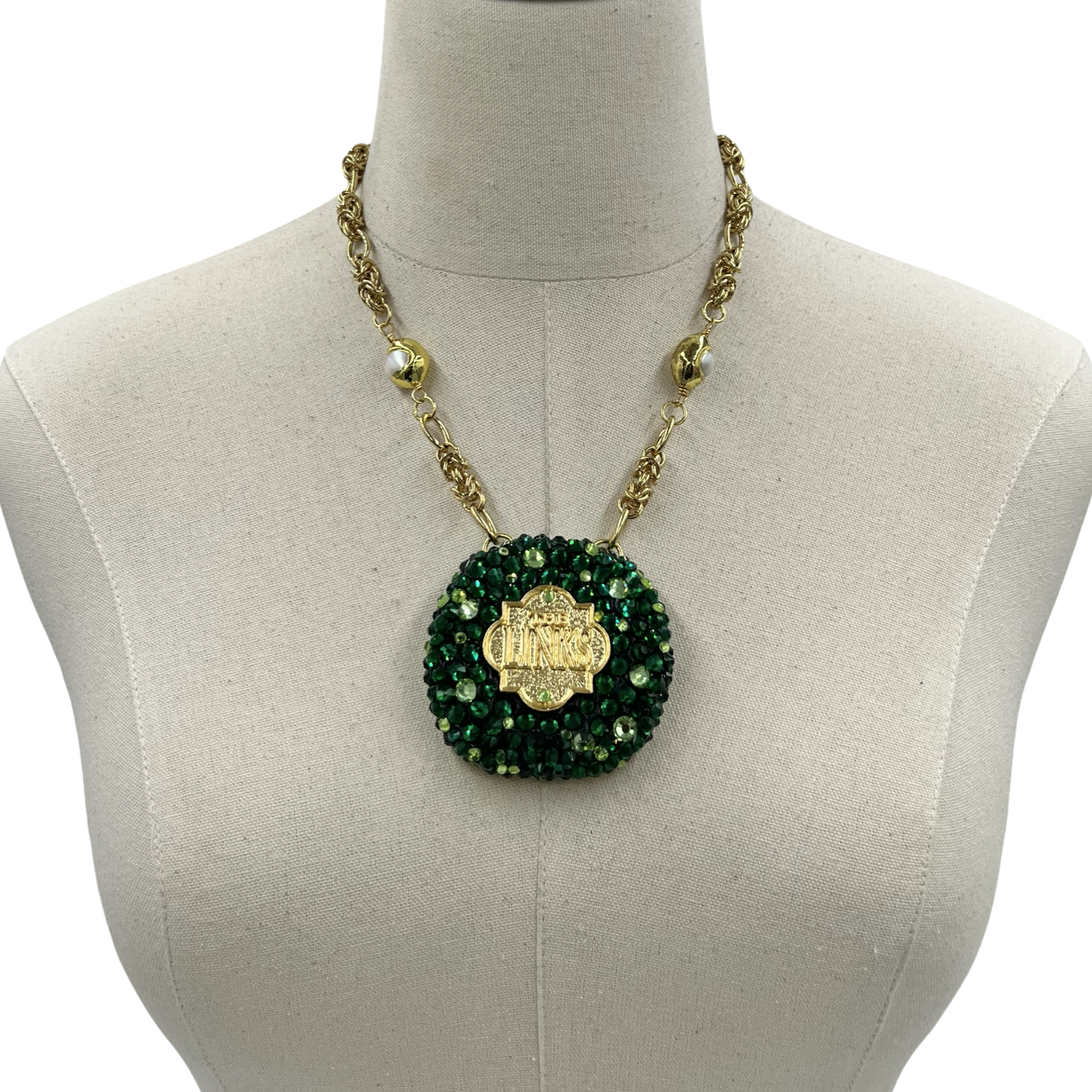 Links Book Bling Necklace