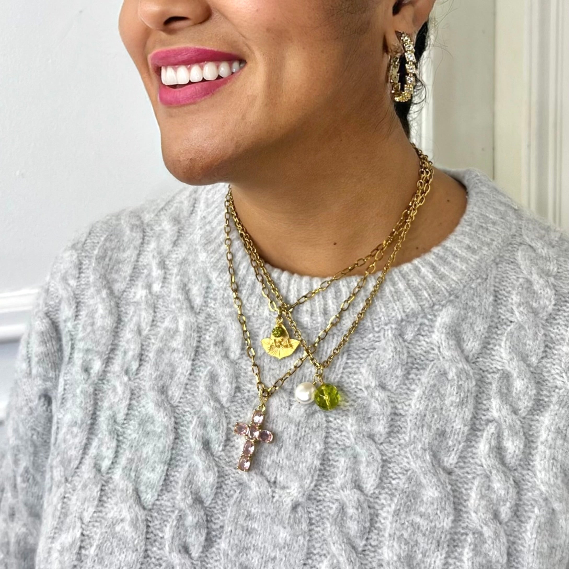 AKA Tri-fold Necklace