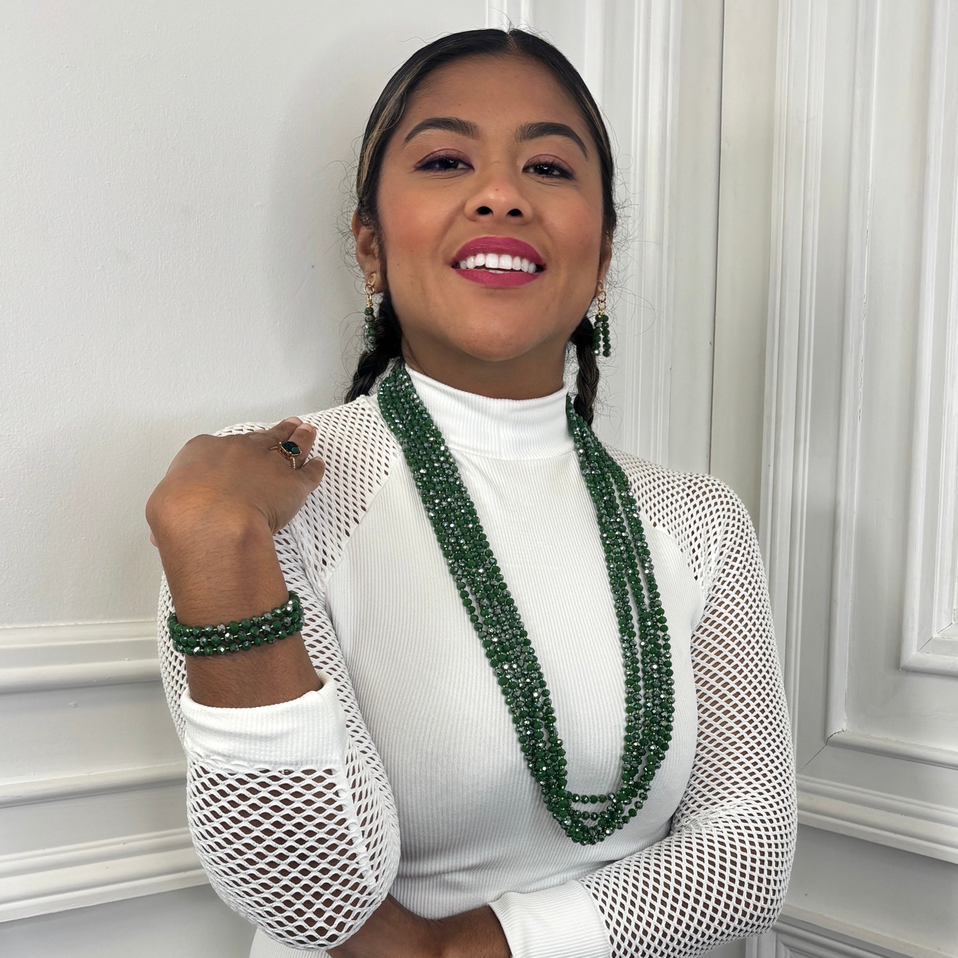 Green Merck Necklace