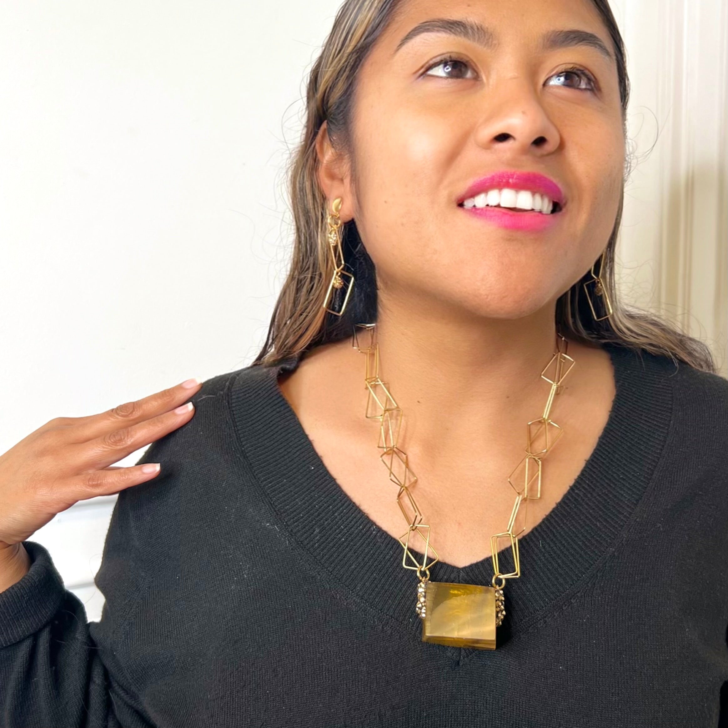 Gold Leopard Necklace