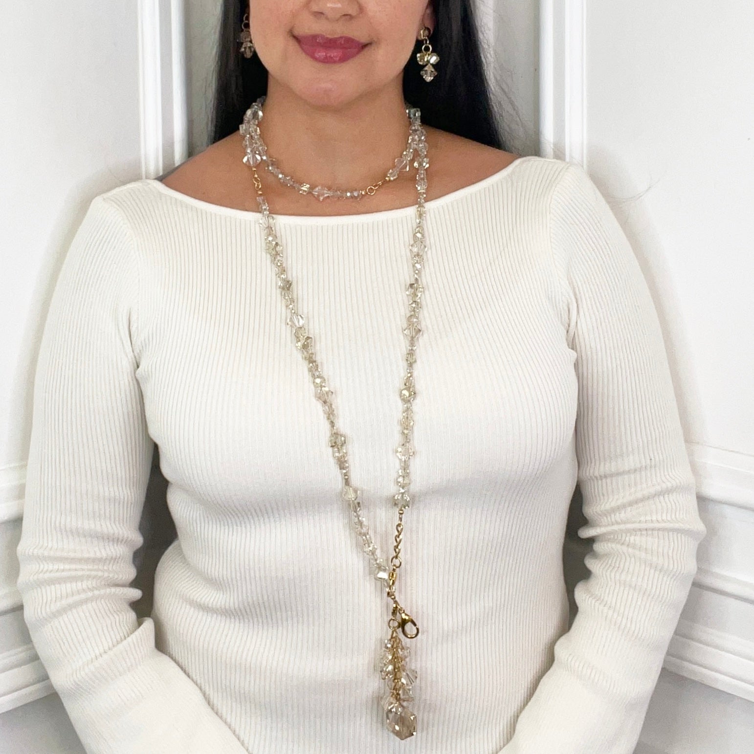 Cerese D Body Me Champagne Necklace
