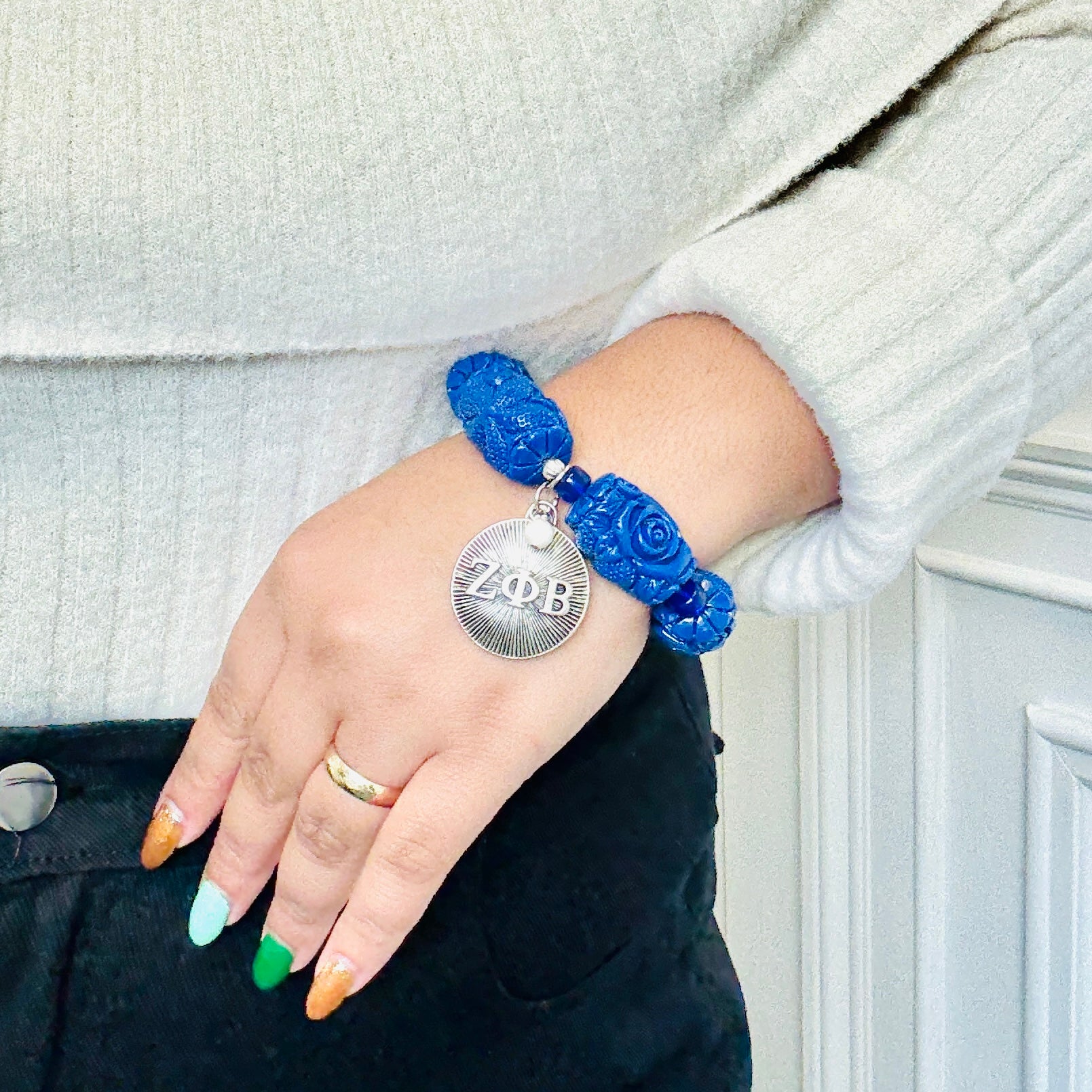 Zeta Groove Coral Bracelet