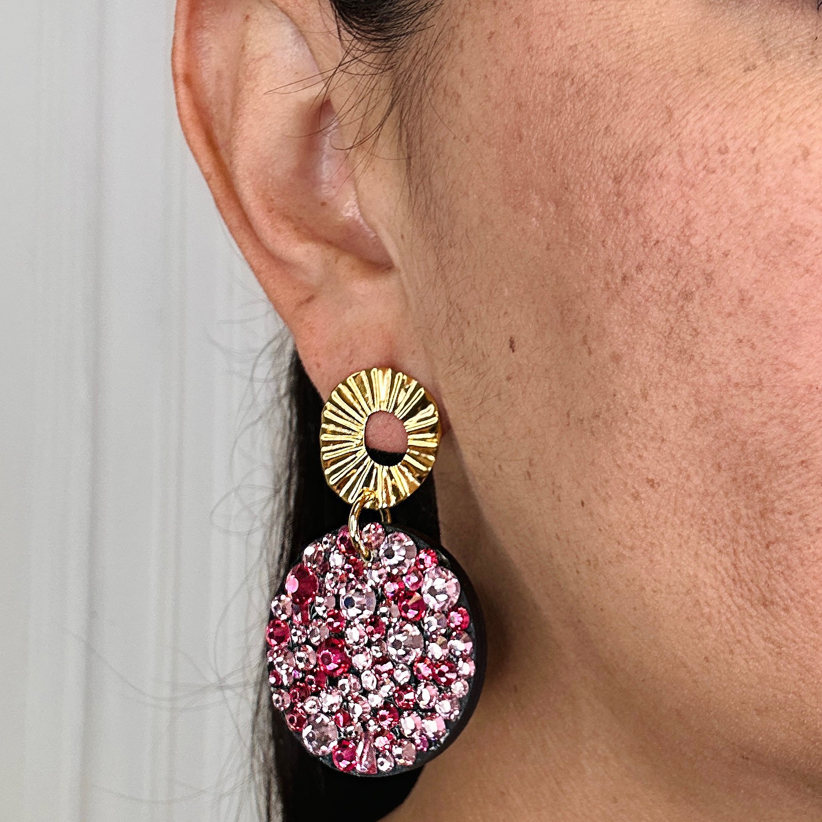 Flash Pink Sprite Earring