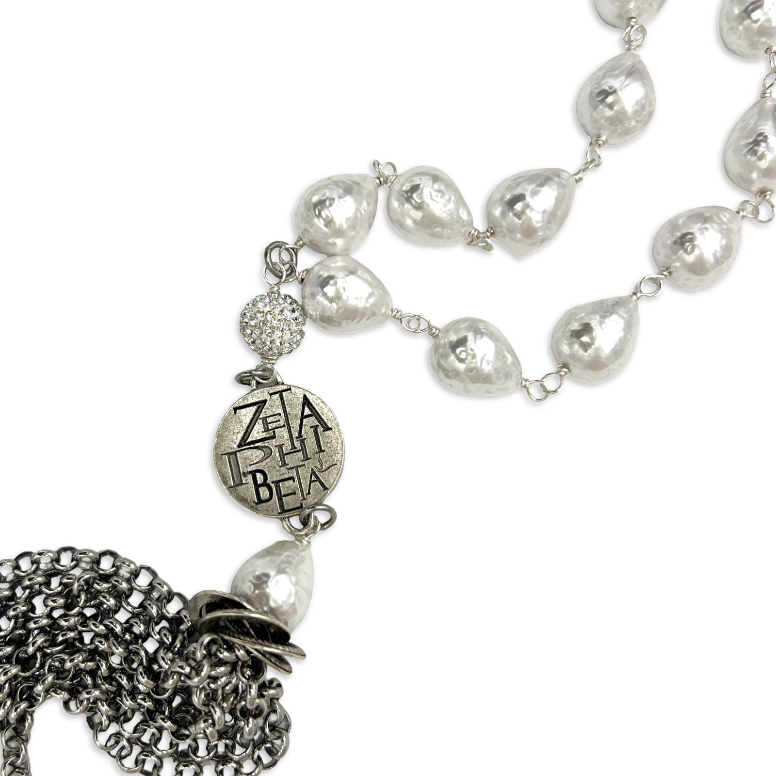Zeta Tides Tassel Necklace