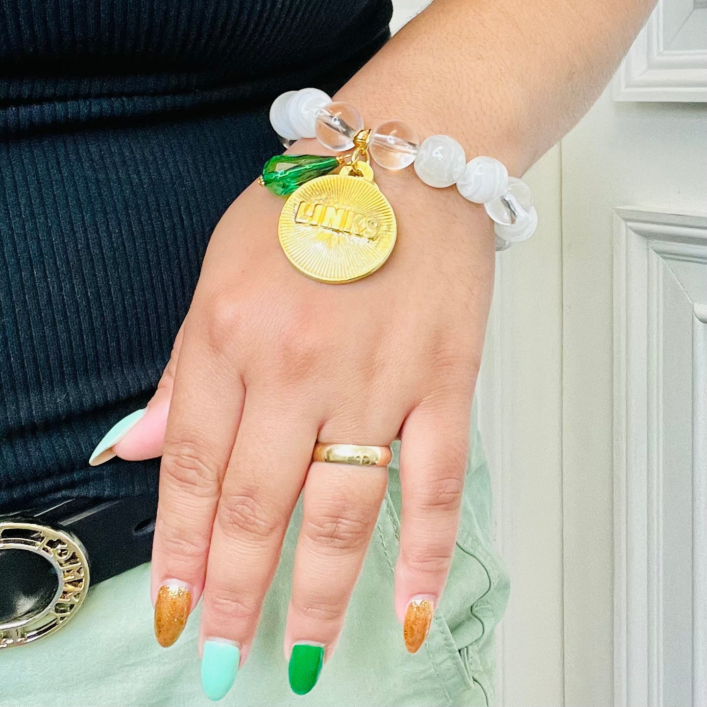 Links Connected Bracelet
