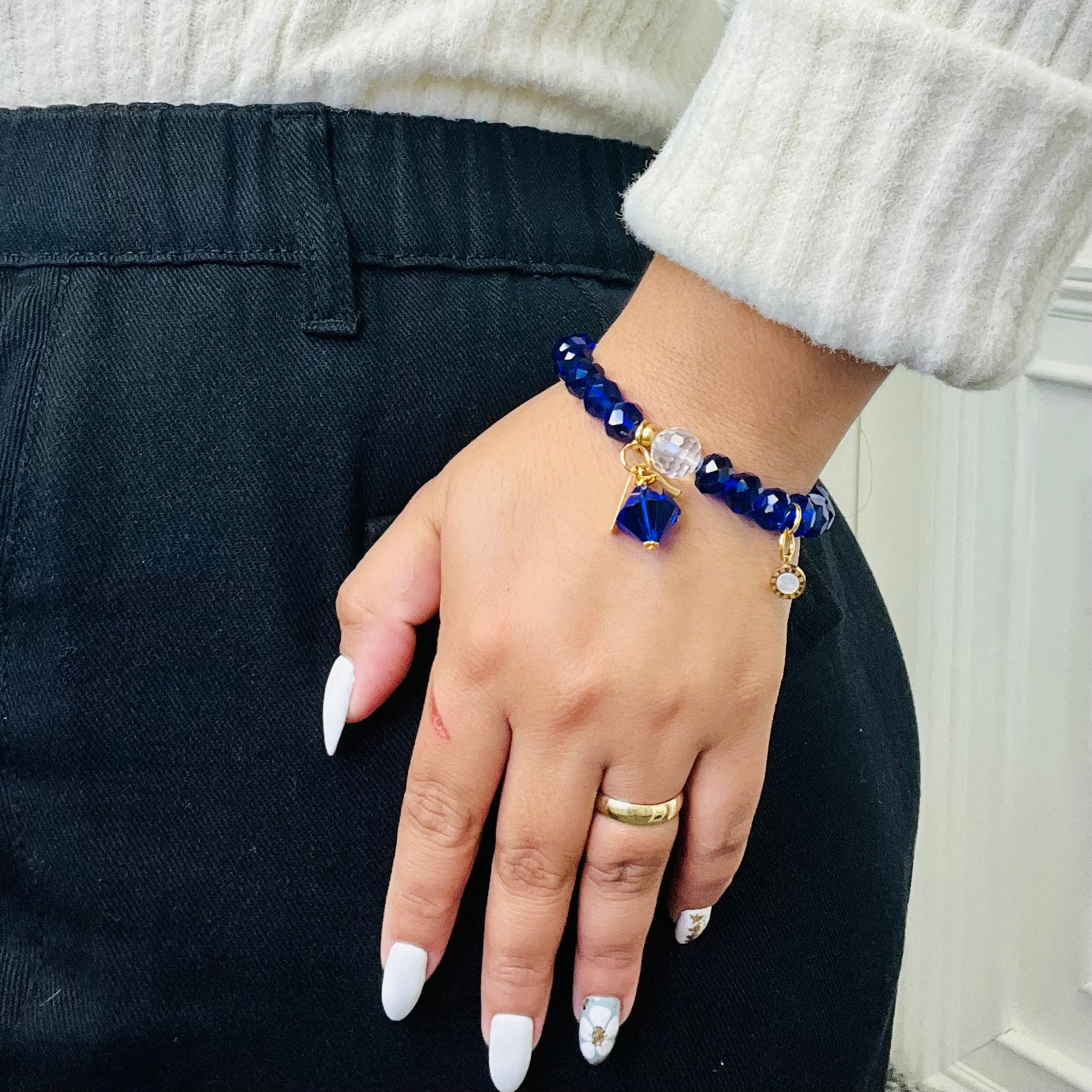 Labor Blue Fin Bracelet