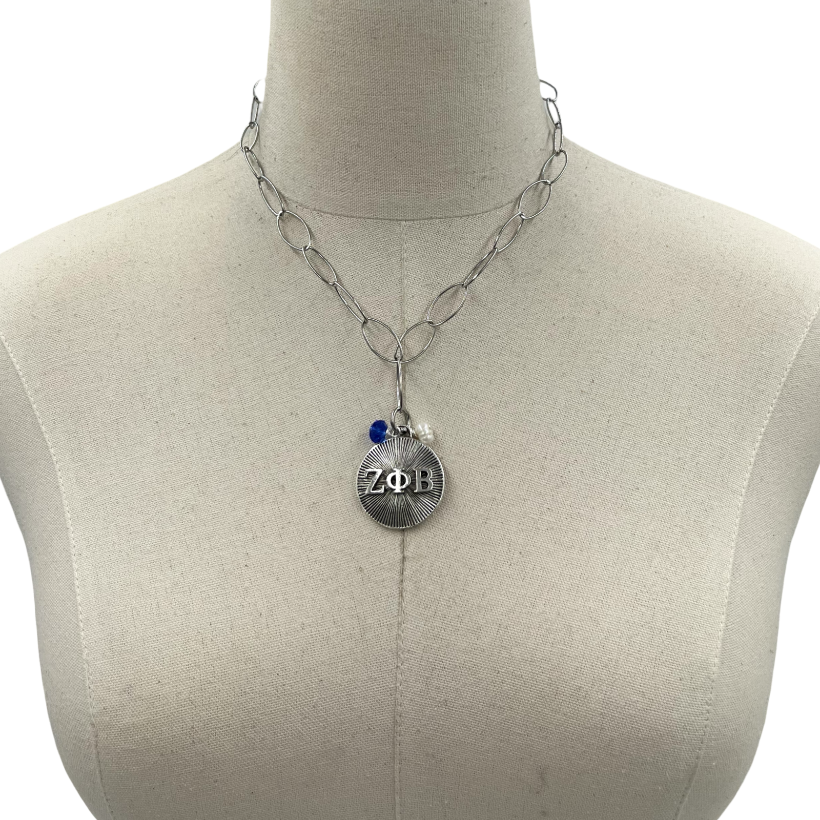 Zeta Oval Essence Necklace