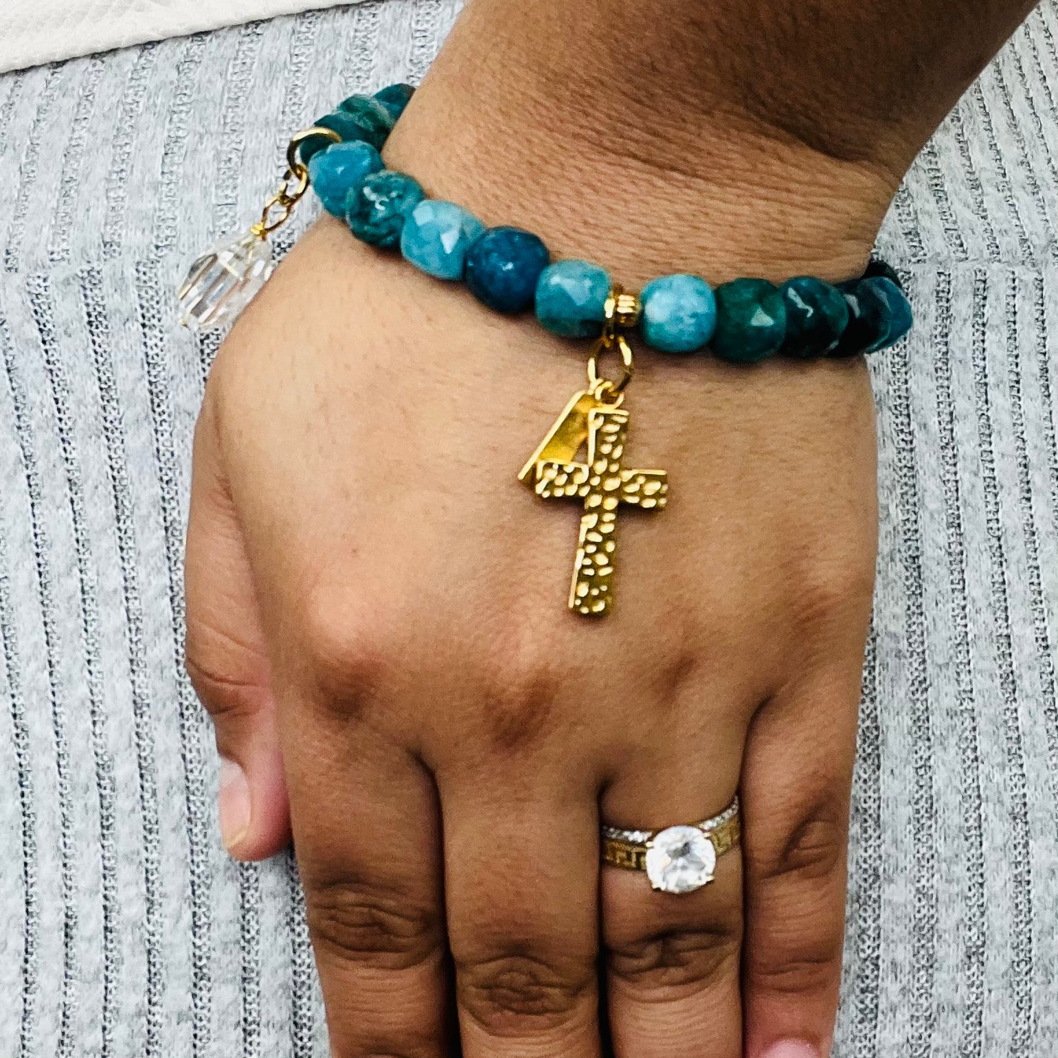 Teal Street Bracelet