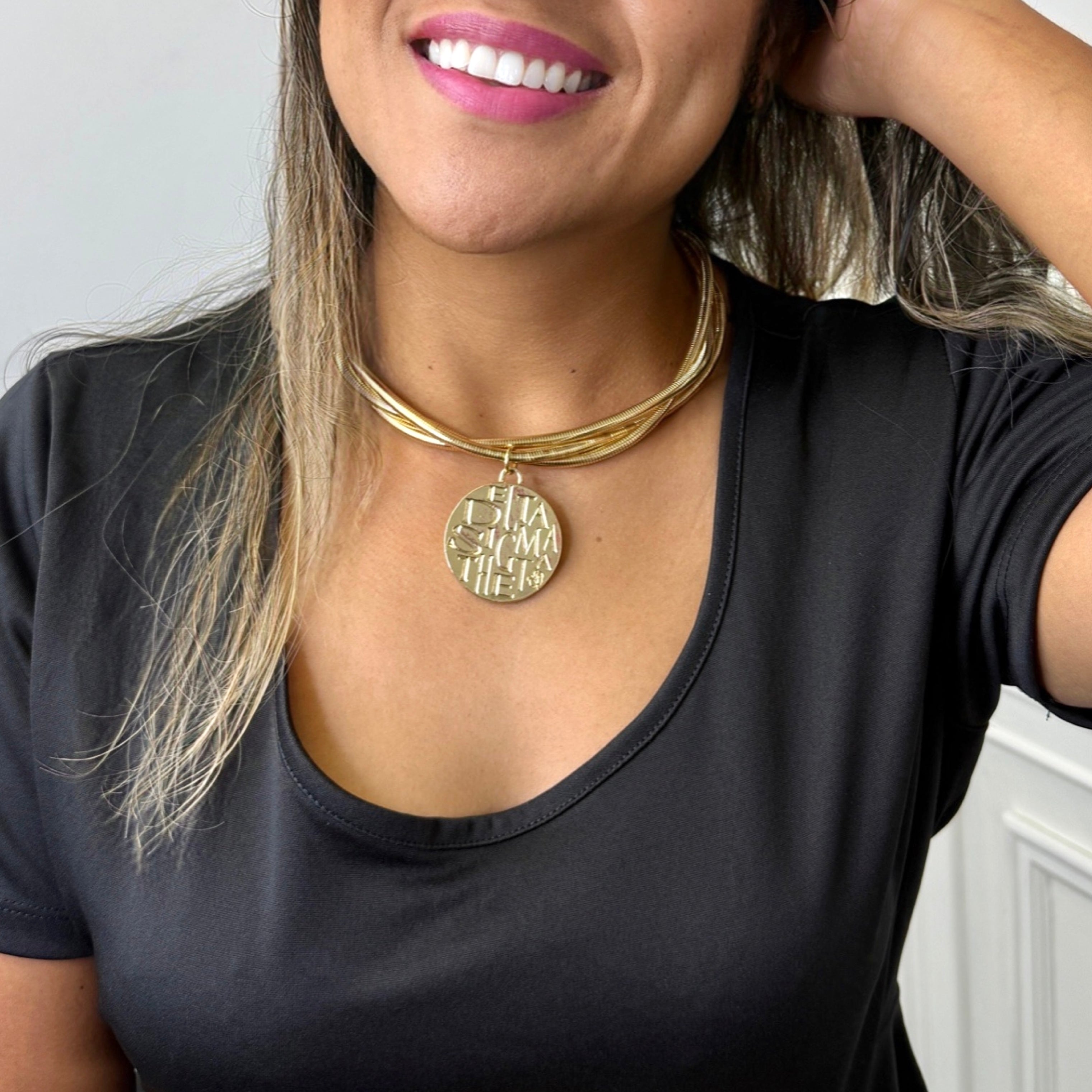 Delta Twist Cobra Necklace