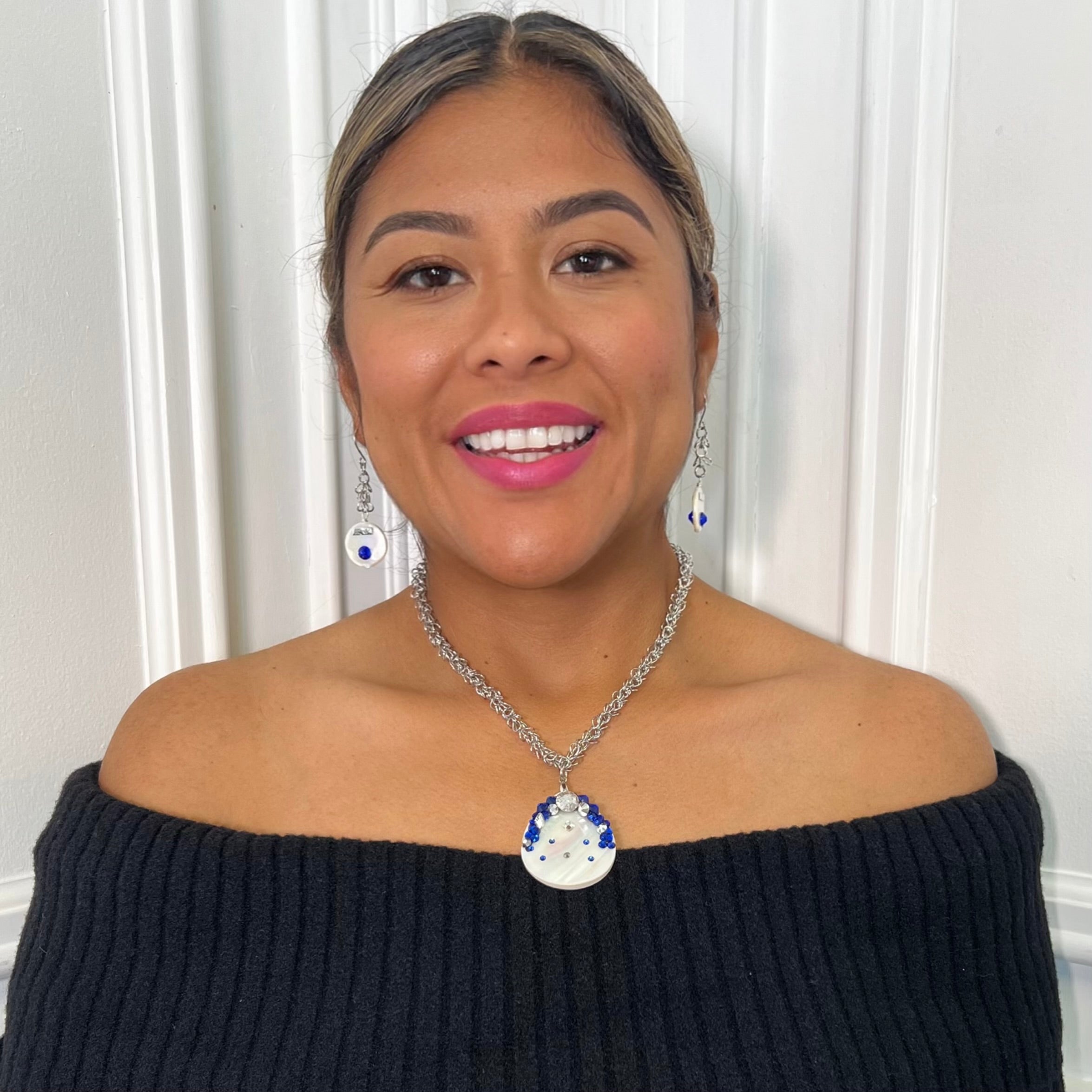 Zora Blue Necklace