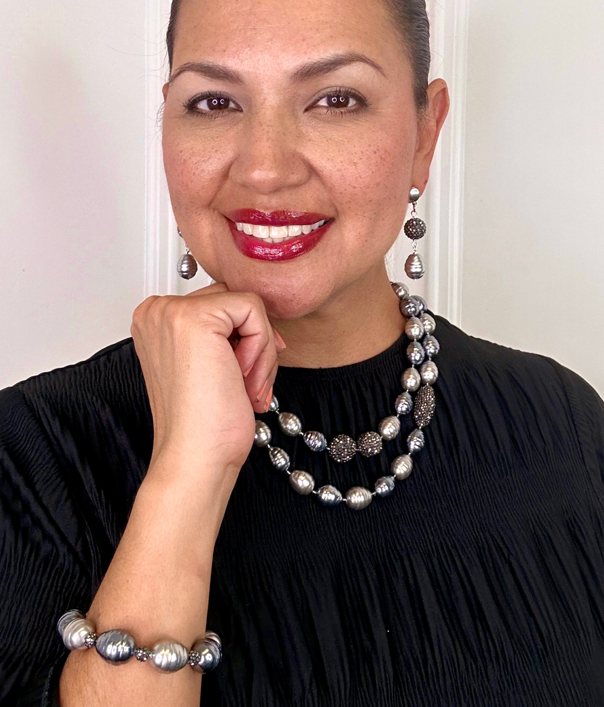 Grey Hype Mixed Necklace