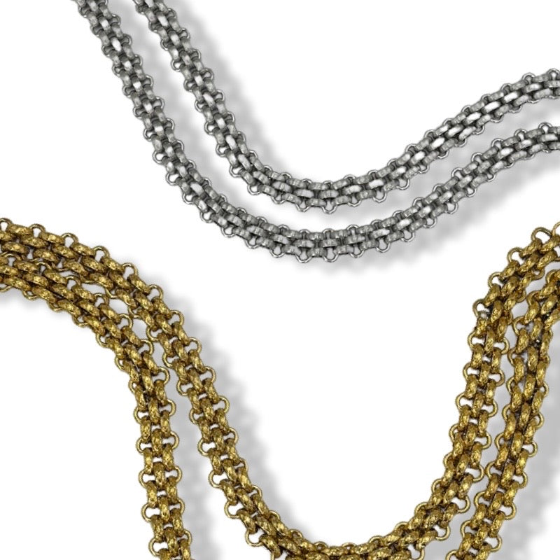 Sophia S&S Chain Necklace Necklaces Cerese D, Inc.