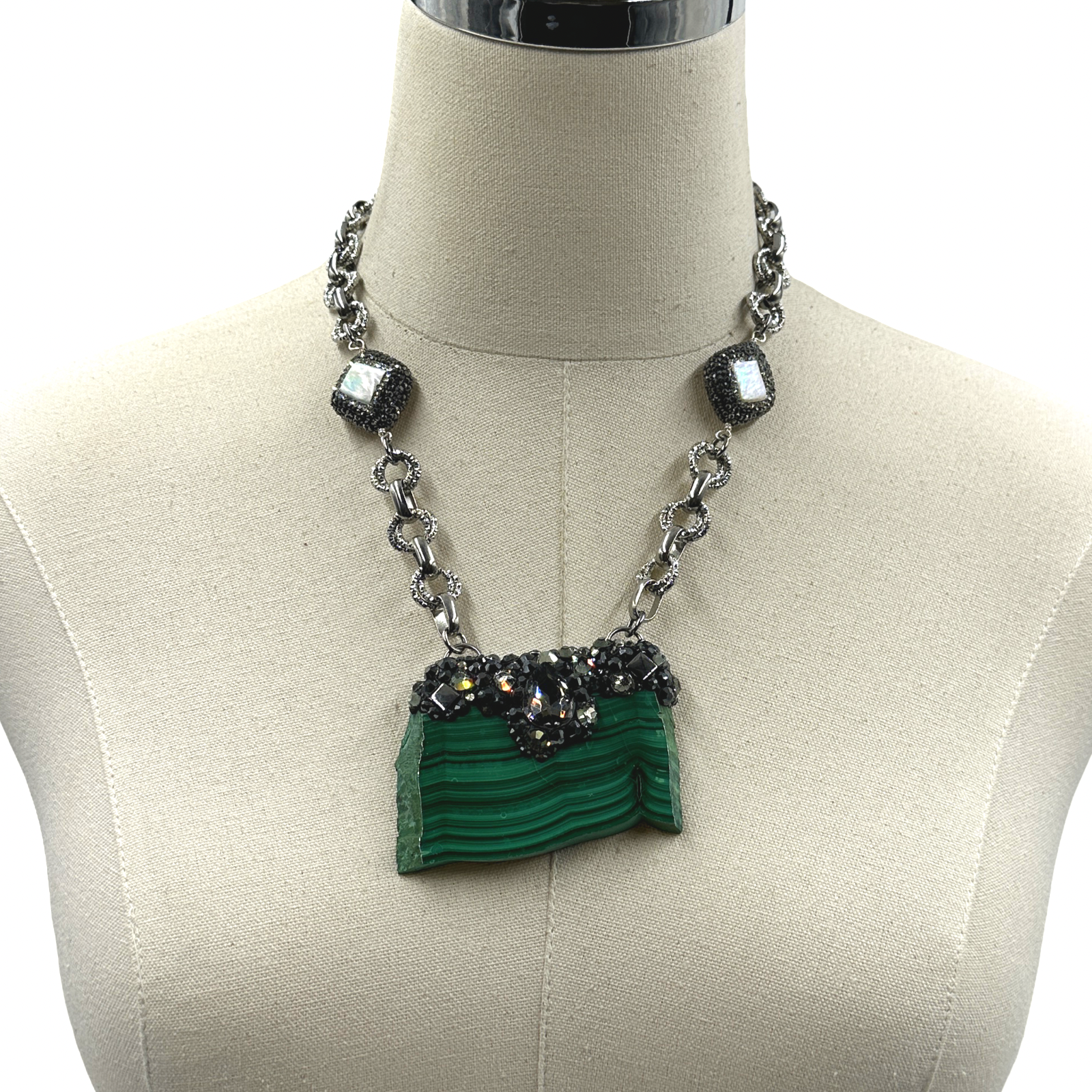 Green Vet Necklace