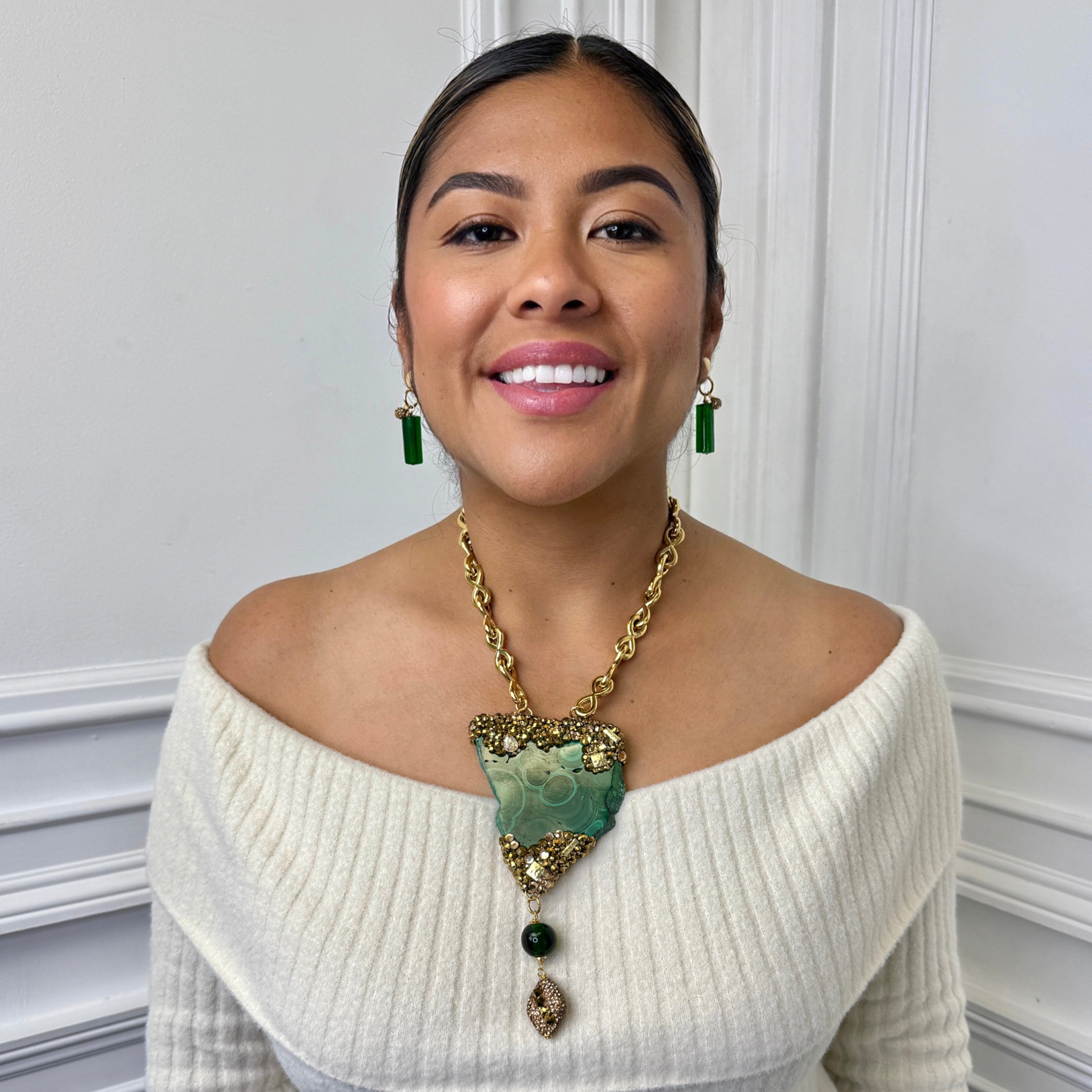 Mila Amber Necklace