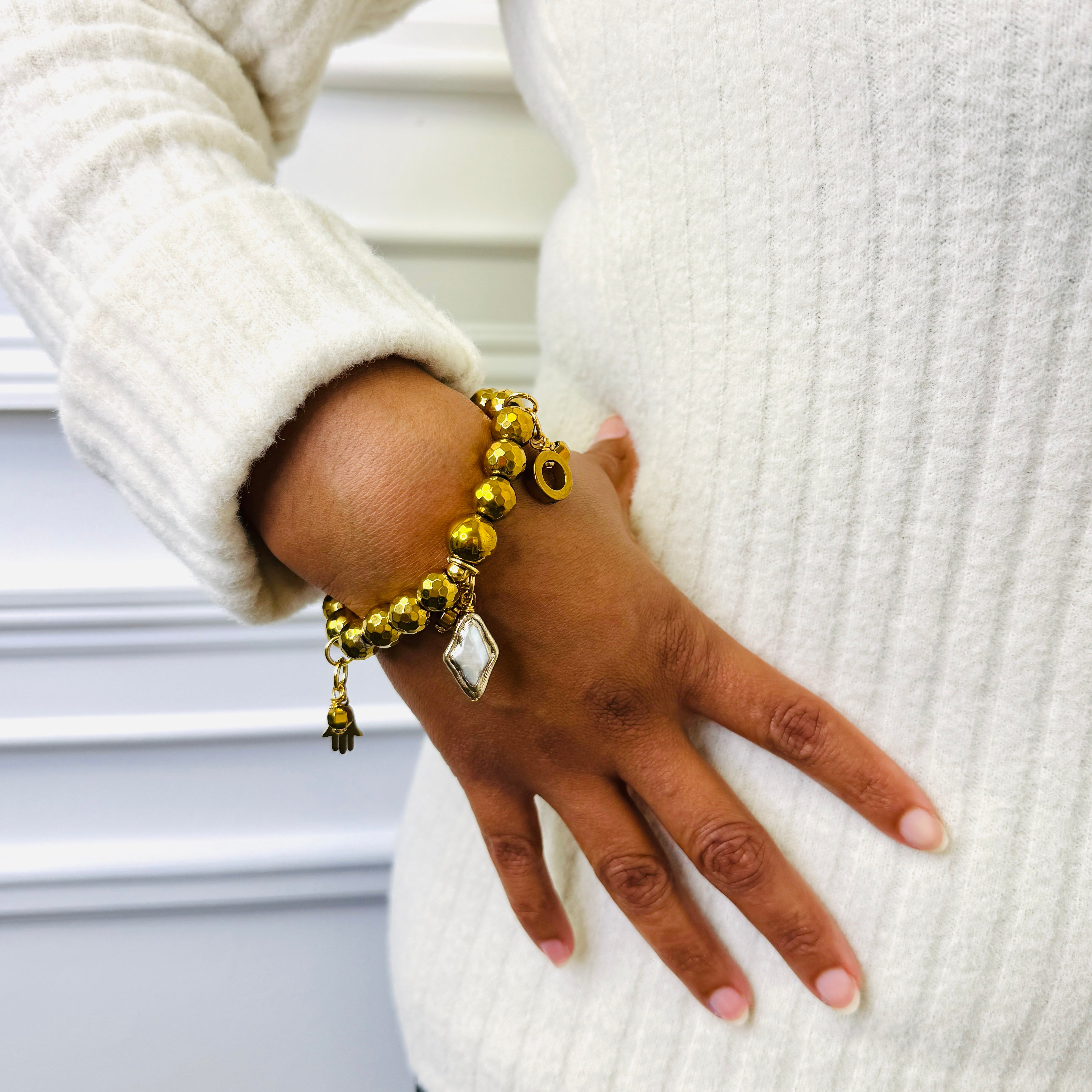 Fresh Gold Rod Bracelet