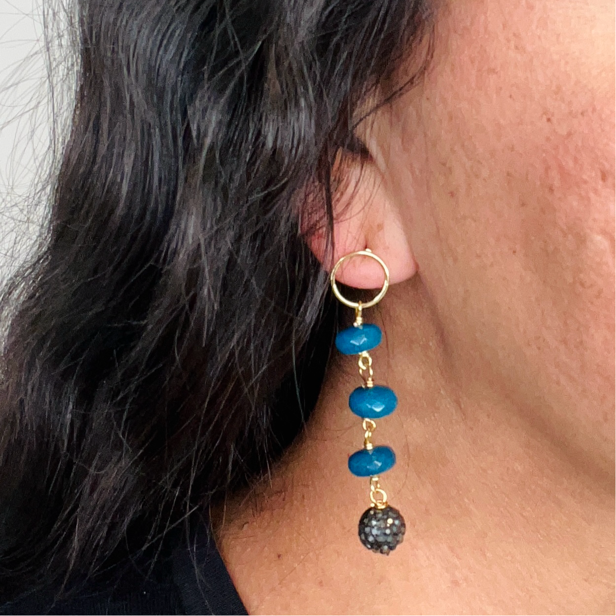 Droplet Cascade Earrings